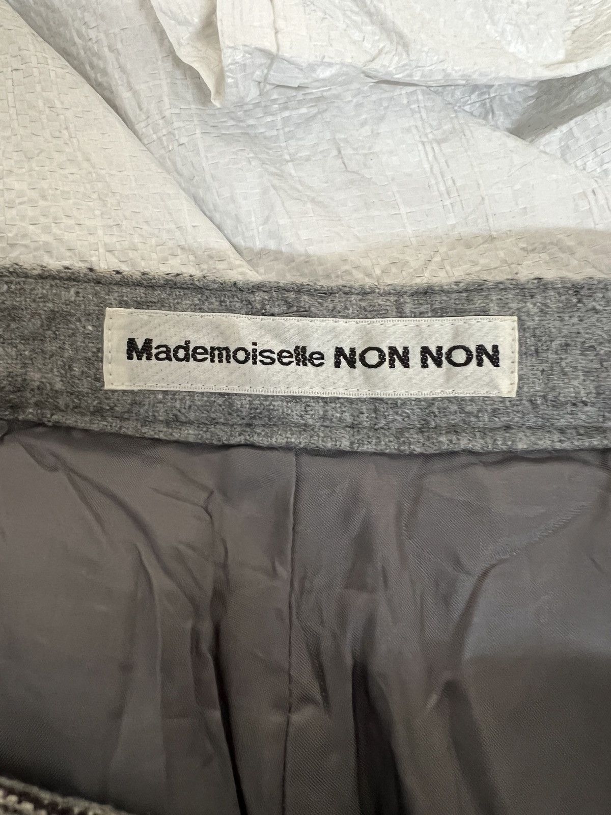 Mademoiselle Non Non Mademoiselle Non Non Wool Pant Size US 27 - 7 Thumbnail