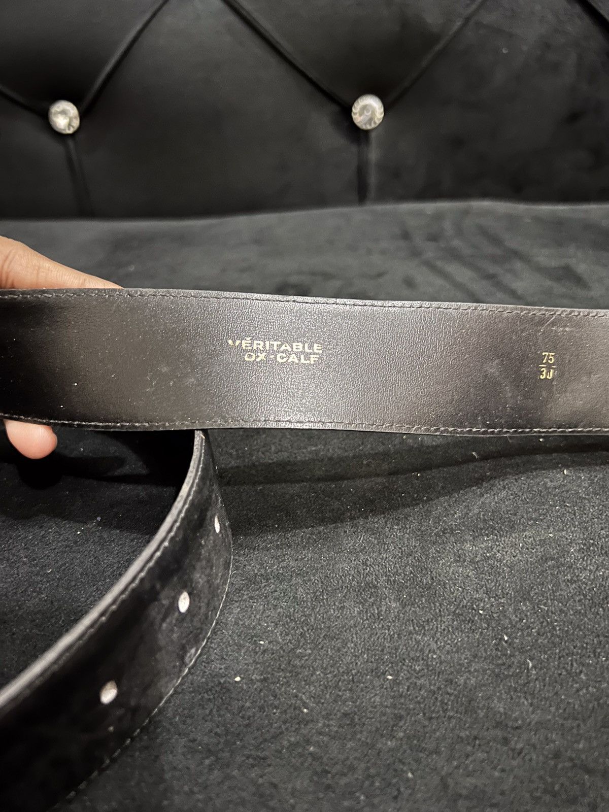 Other Calf Buckle Belt Size ONE SIZE - 6 Thumbnail