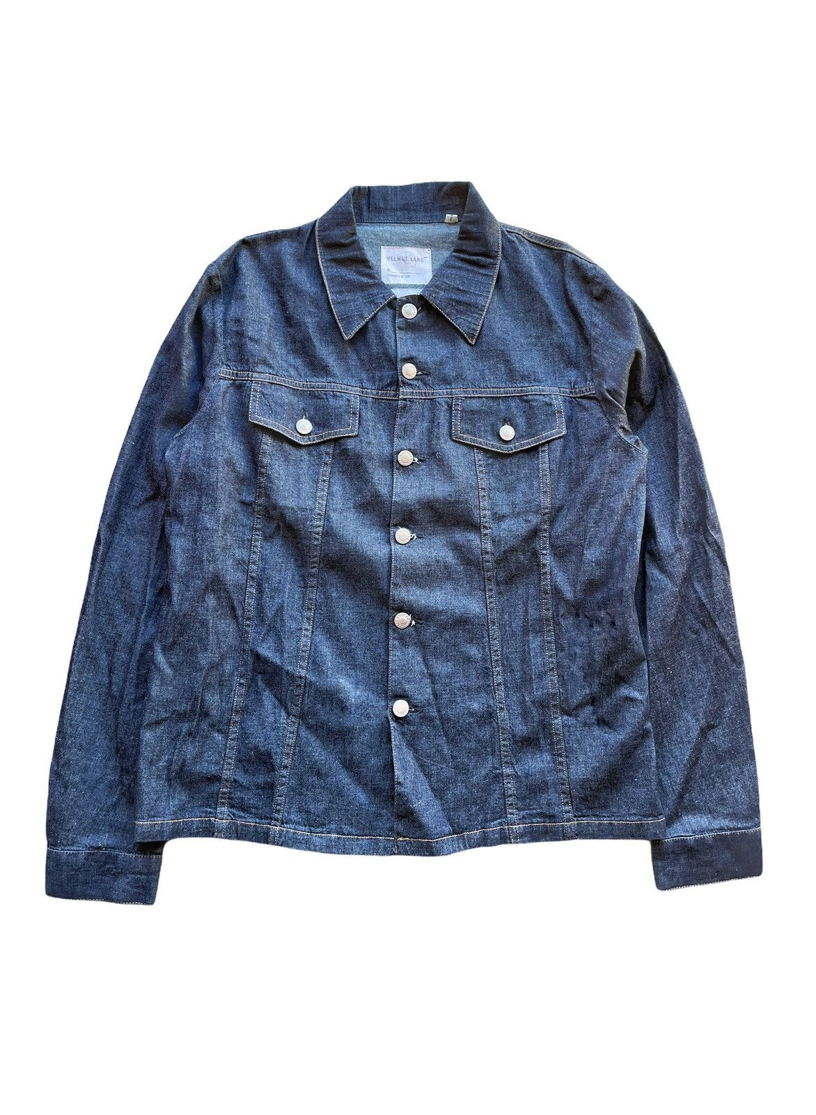 Helmut Lang Sz50 1998 Denim Shirt Light Jacket Size US L / EU 52-54 / 3 - 1 Thumbnail