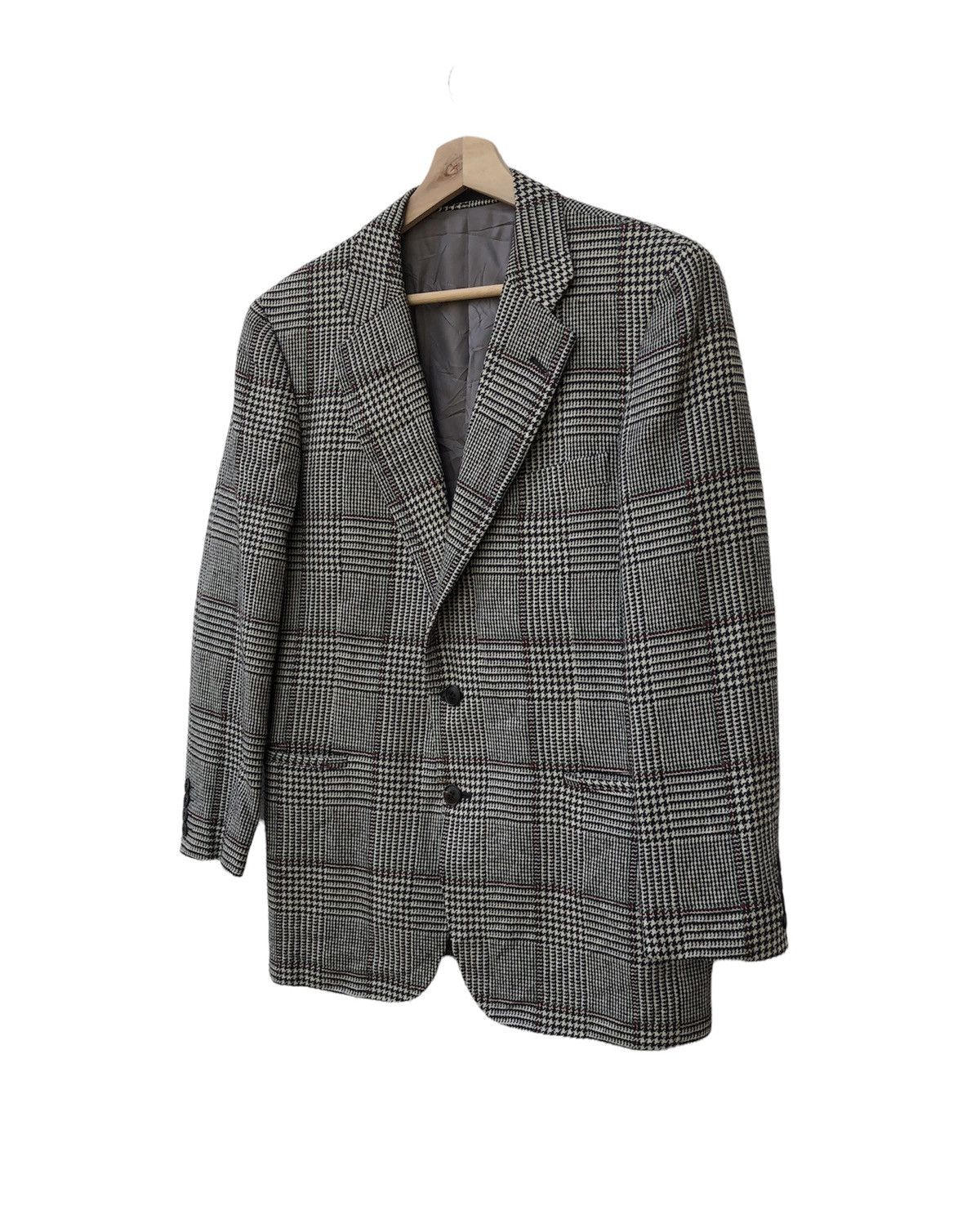 Burberry Burberry Printed Blazer Jacket Size 40S - 1 Thumbnail