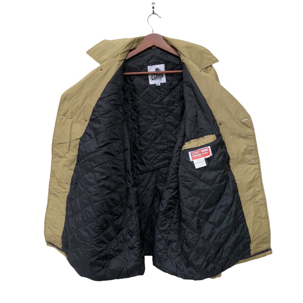 Vintage VINTAGE X LARGE CIVILIAN QUILTED JACKET Size US XL / EU 56 / 4 - 3 Thumbnail
