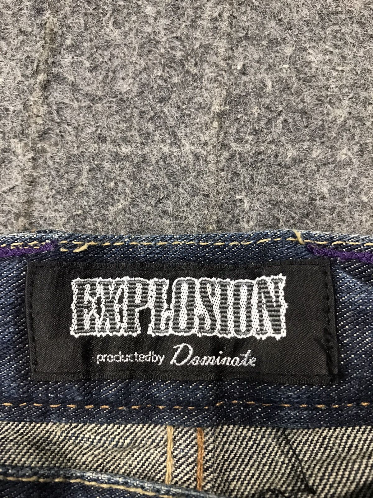 Japanese Brand × Vintage Vintage Explosion Double Waist Pocket Design Jeans Size US 32 / EU 48 - 13 Thumbnail