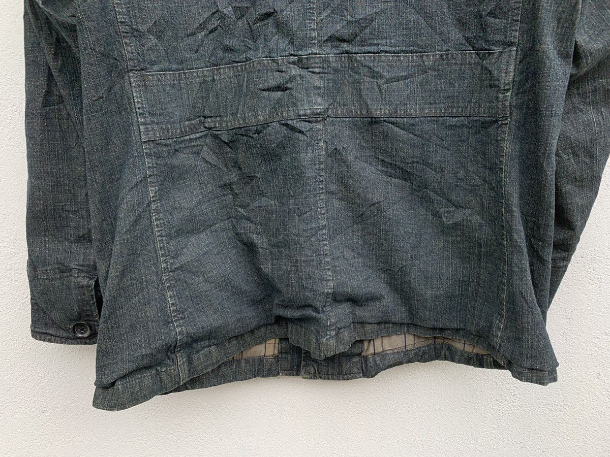 Japanese Brand 90s Kansai Yamamoto Denim Jeans Chore Jacket Size US XL / EU 56 / 4 - 9 Thumbnail