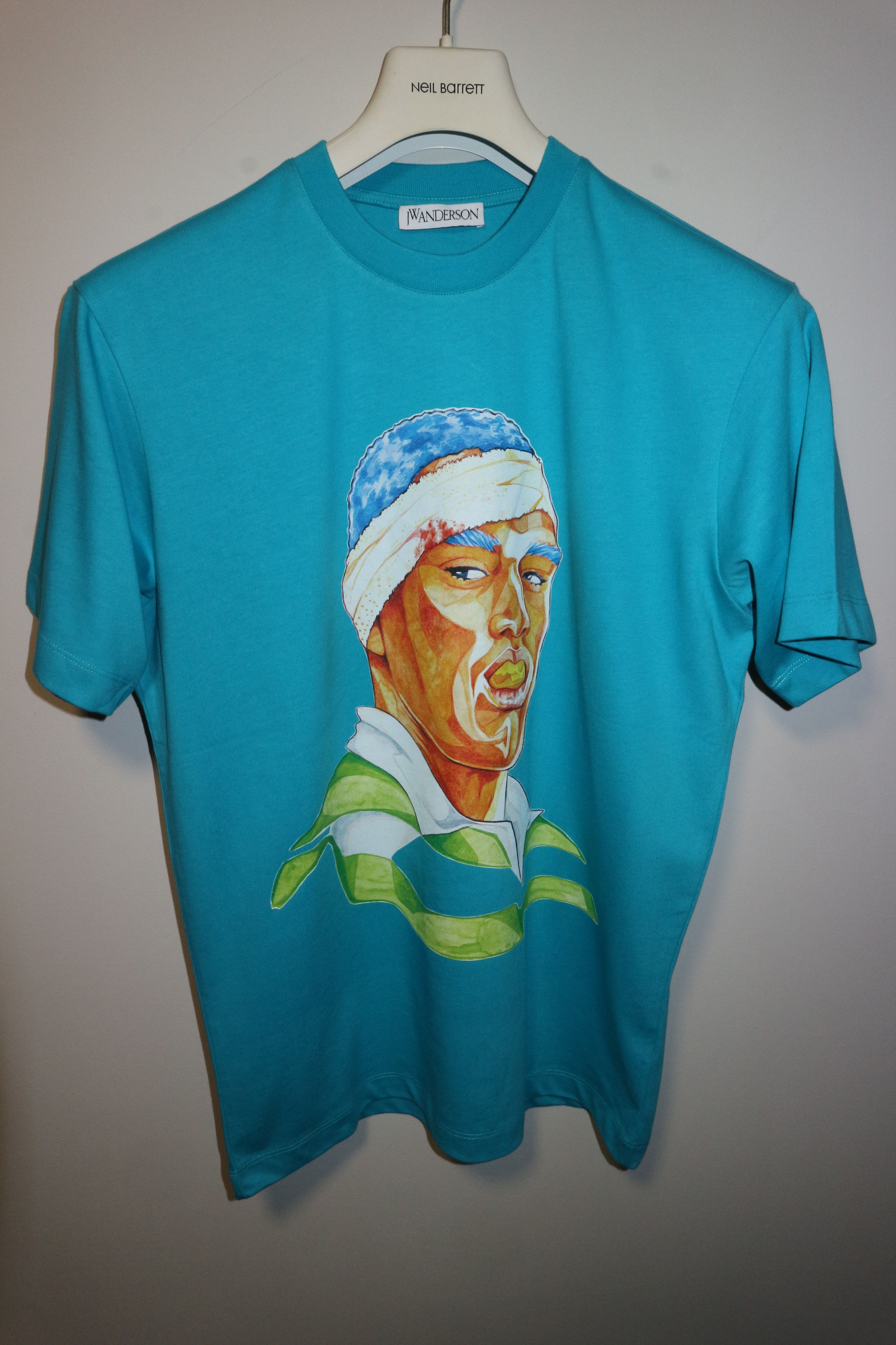 JW Anderson Oversized rugby face t-shirt Size US XXS / EU 40 - 1 Thumbnail
