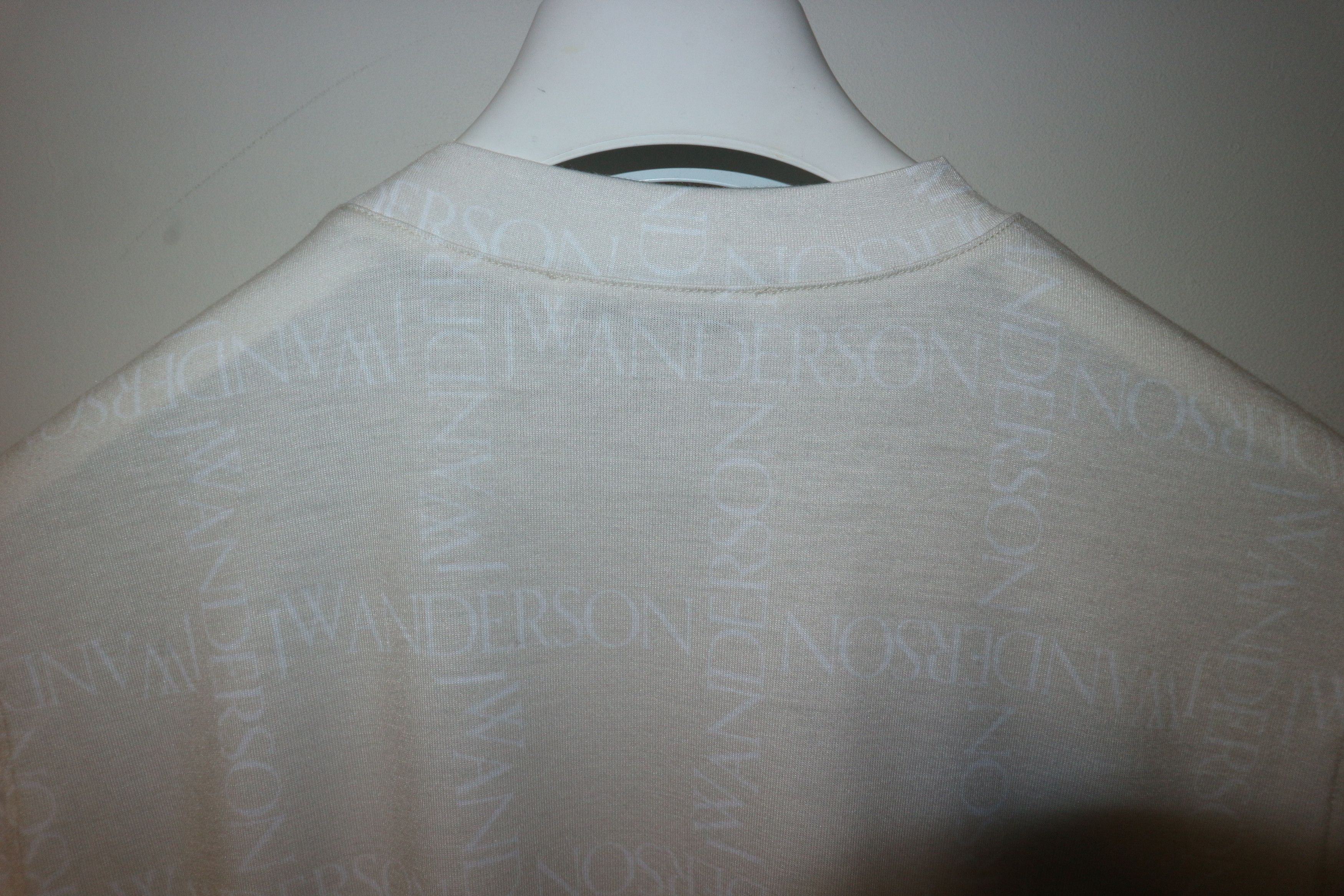 JW Anderson LOGO GRID CREW NECK TOP Size M / US 6-8 / IT 42-44 - 10 Thumbnail
