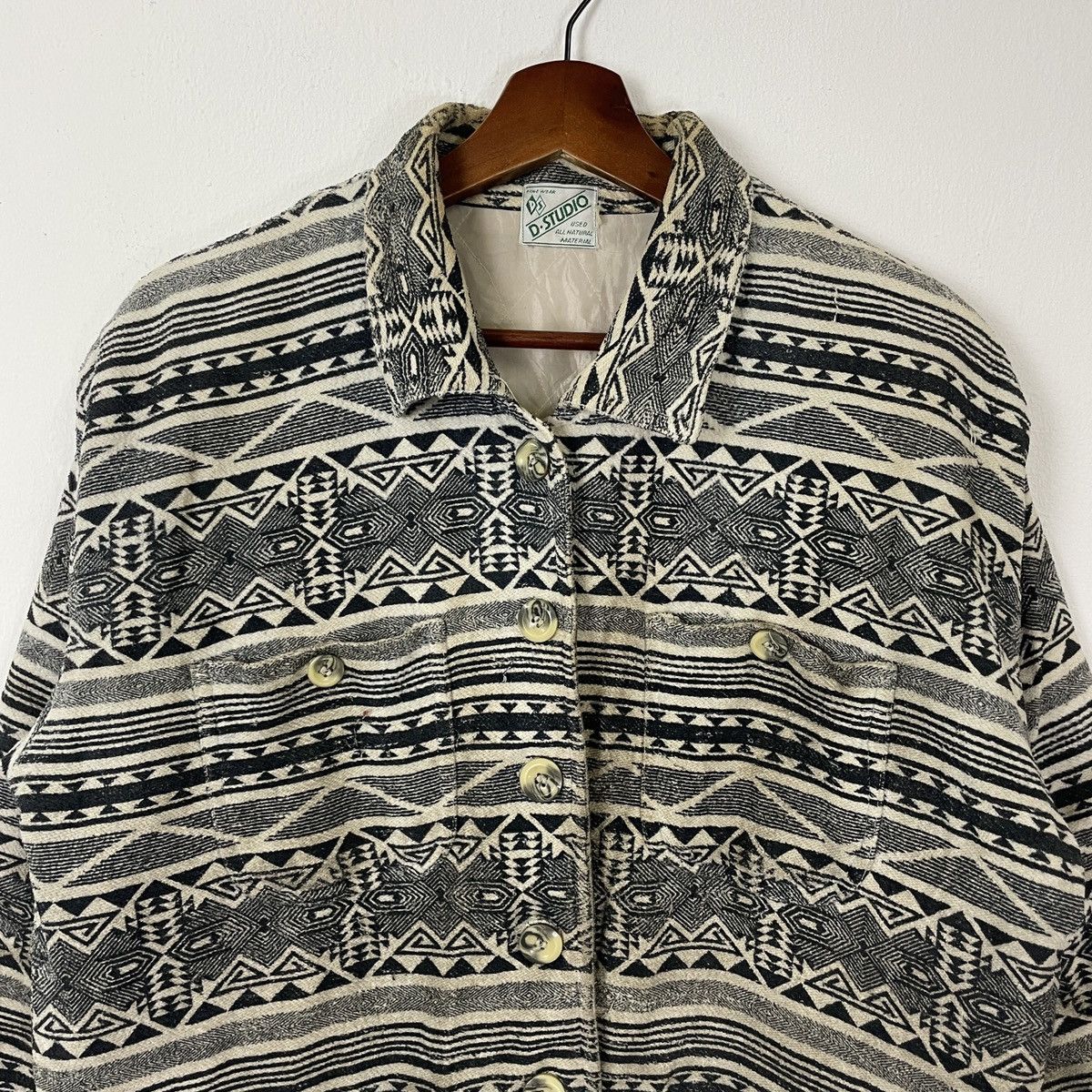 Japanese Brand Vintage D-Studio Aztex Navajo Style Jacket Size US M / EU 48-50 / 2 - 4 Thumbnail