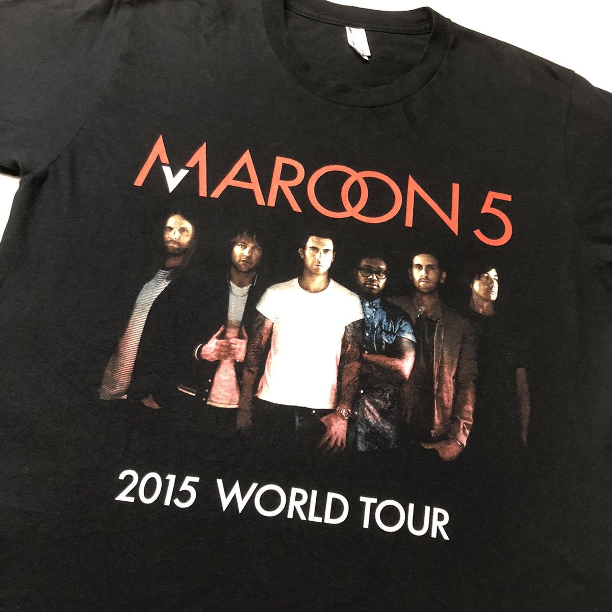 MAROON5 マルーンファイブ 2015 WORLD TOUR T-Shirt