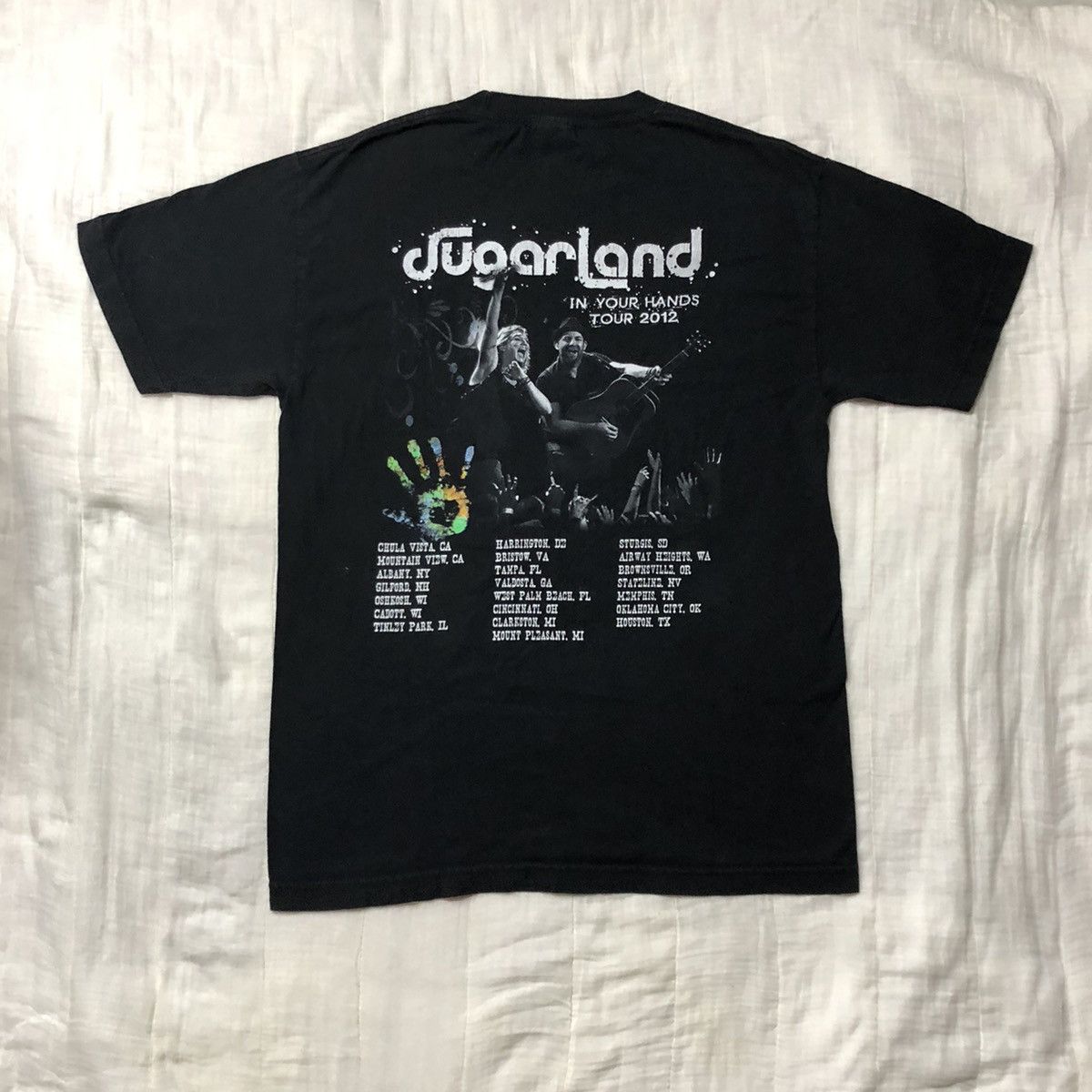 Band Tees Sugarland Tour T Shirt Size US M / EU 48-50 / 2 - 3 Thumbnail
