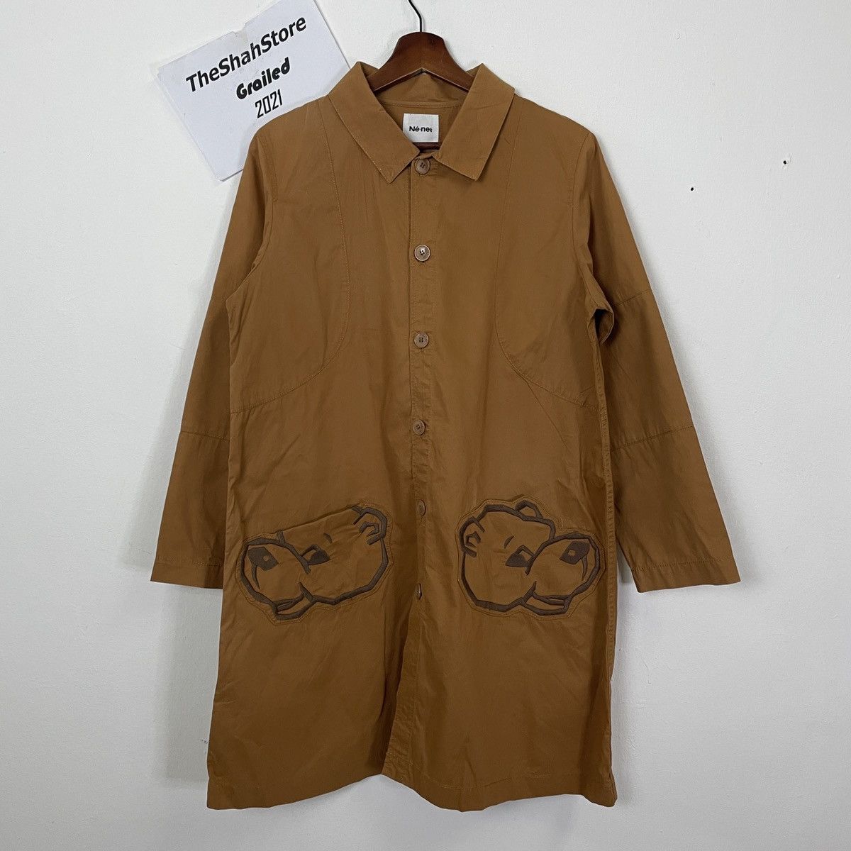 Habitat Ne-net By Issey Miyake Habitat Style Button Up Jacket Size US M / EU 48-50 / 2 - 1 Thumbnail
