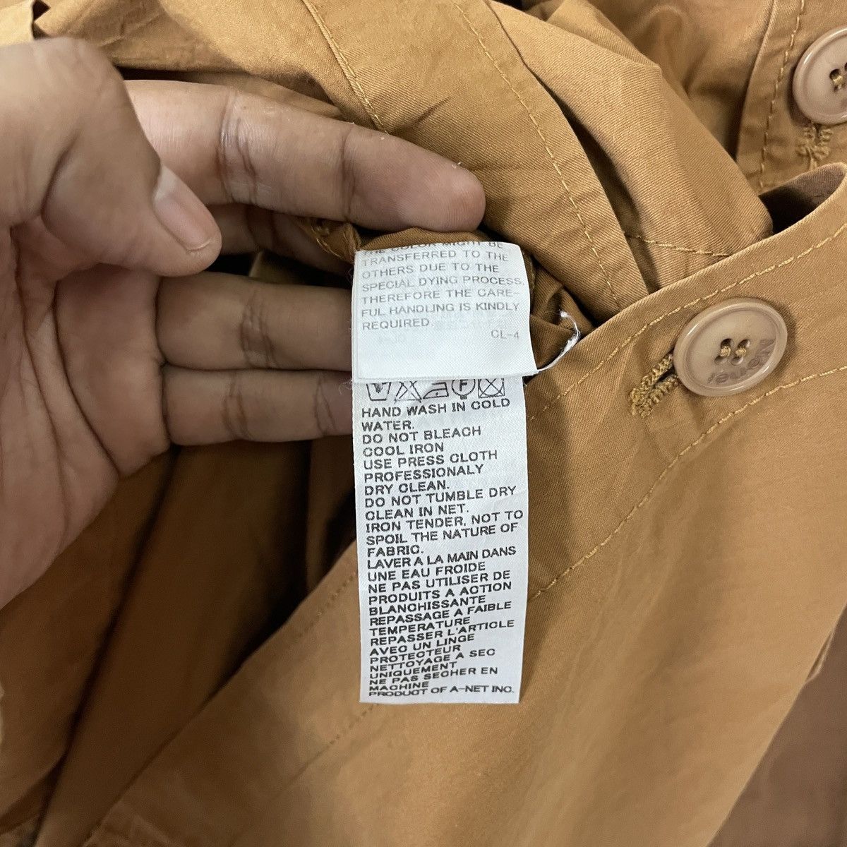 Habitat Ne-net By Issey Miyake Habitat Style Button Up Jacket Size US M / EU 48-50 / 2 - 8 Thumbnail