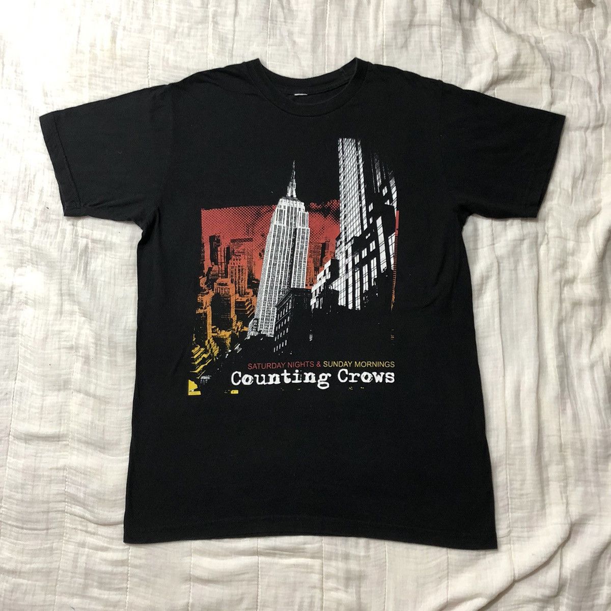 Band Tees Vintage 2008 Counting Crow Tour T Shirt Size US M / EU 48-50 / 2 - 2 Thumbnail