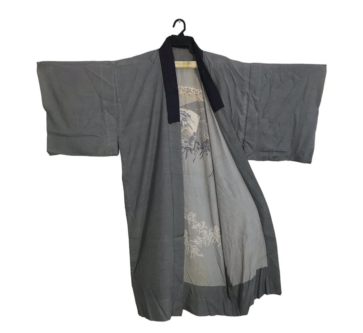 Edition Japan Tomesode Cardigan Happi Robe Dress Mount Fuji Cityscape Size L / US 10 / IT 46 - 2 Thumbnail