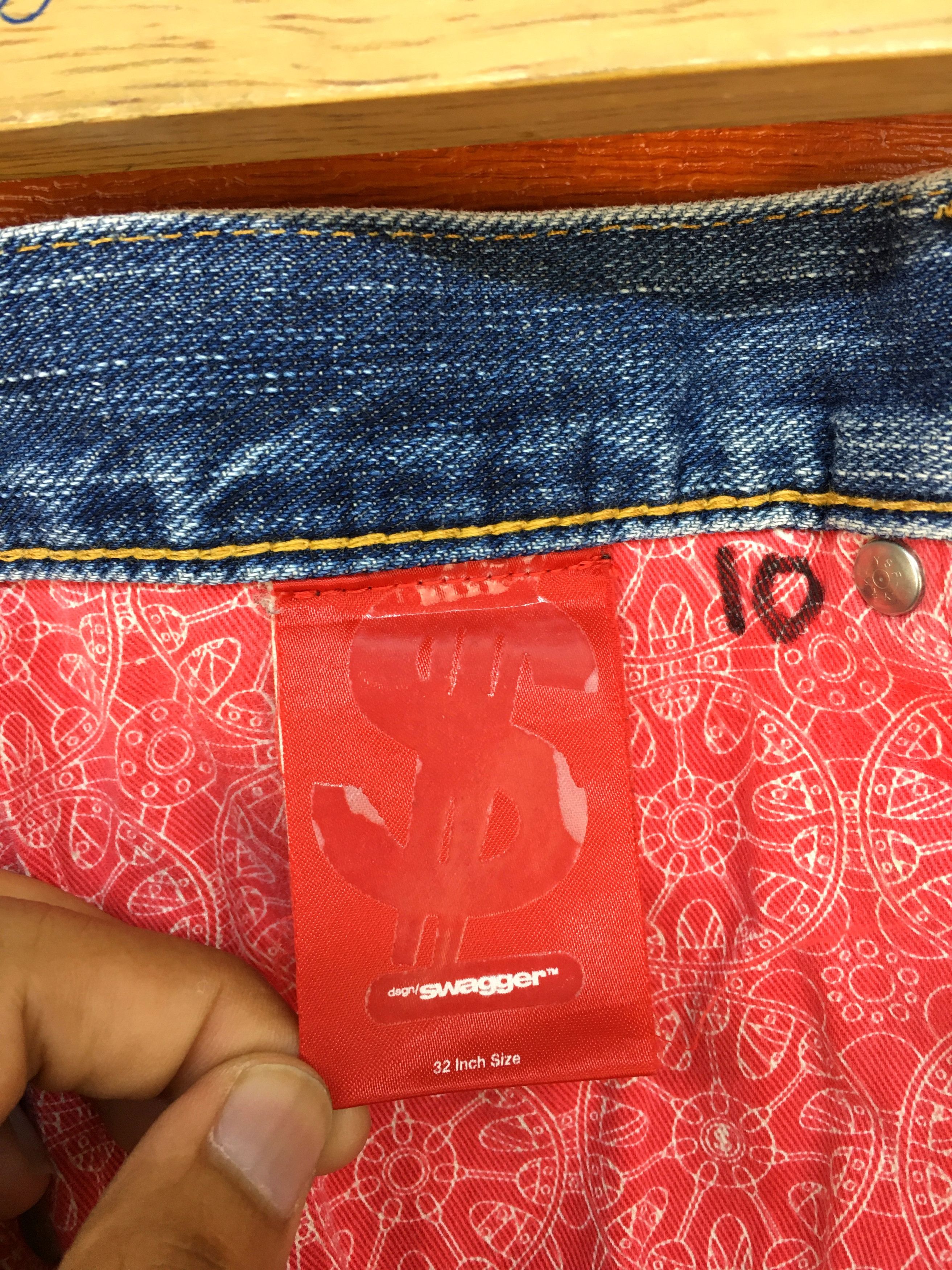 Kapital 2006 SWAGGER Denim Jeans Vintage Y2k Size US 33 - 21 Thumbnail