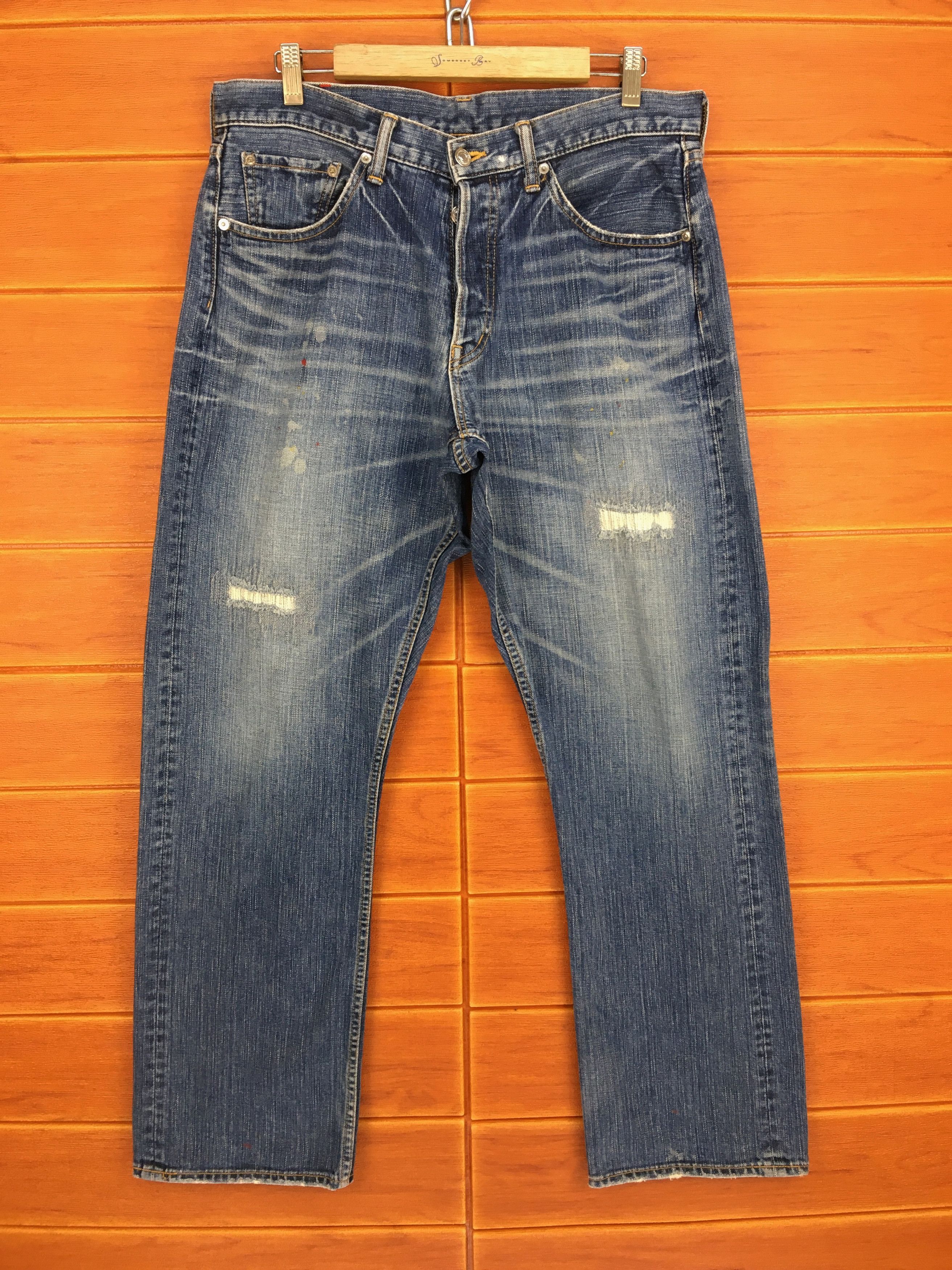 Kapital 2006 SWAGGER Denim Jeans Vintage Y2k Size US 33 - 2 Thumbnail