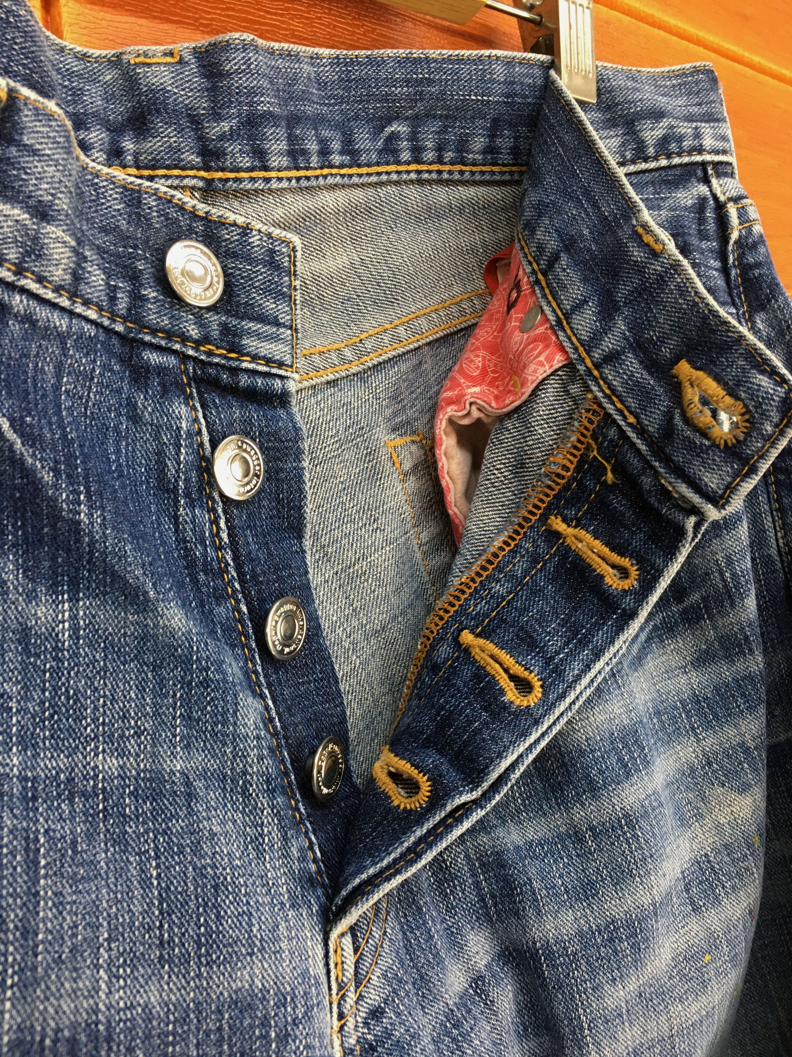 Kapital 2006 SWAGGER Denim Jeans Vintage Y2k Size US 33 - 19 Thumbnail