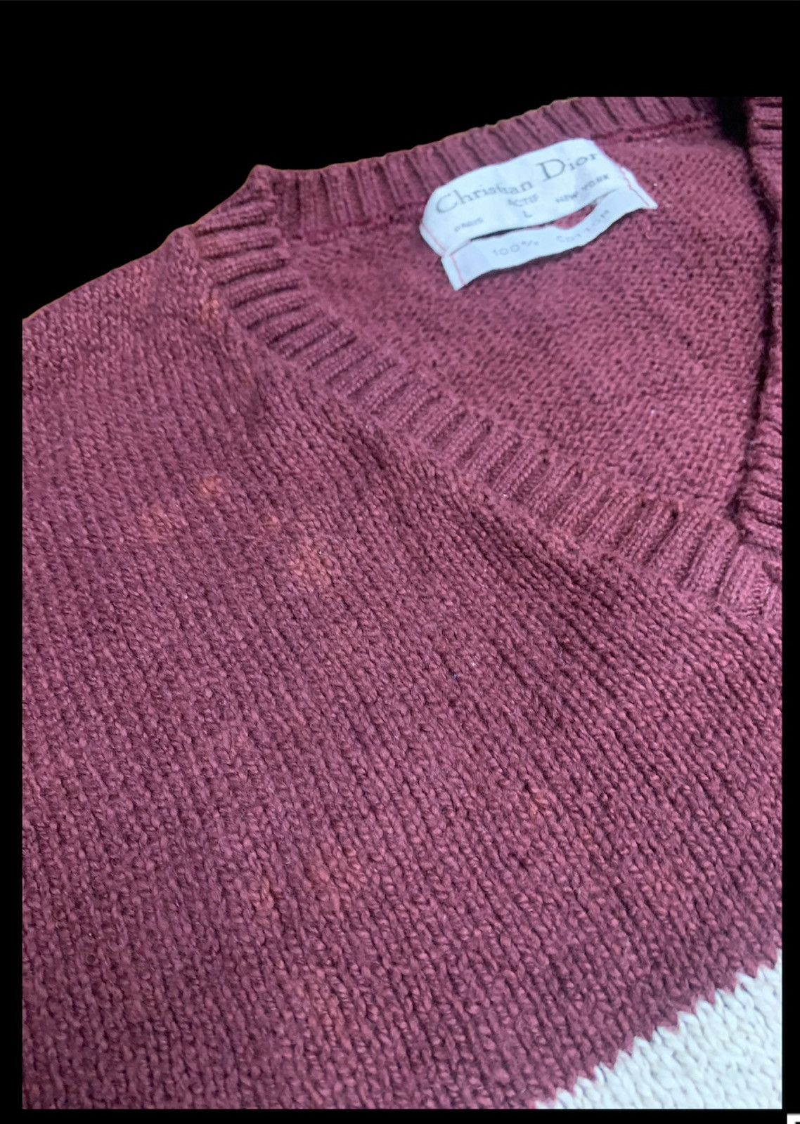 Christian Dior Monsieur × Designer × Dior Authentic Vintage CHRISTIAN DIOR Knit Actif Crewneck Size US L / EU 52-54 / 3 - 7 Thumbnail