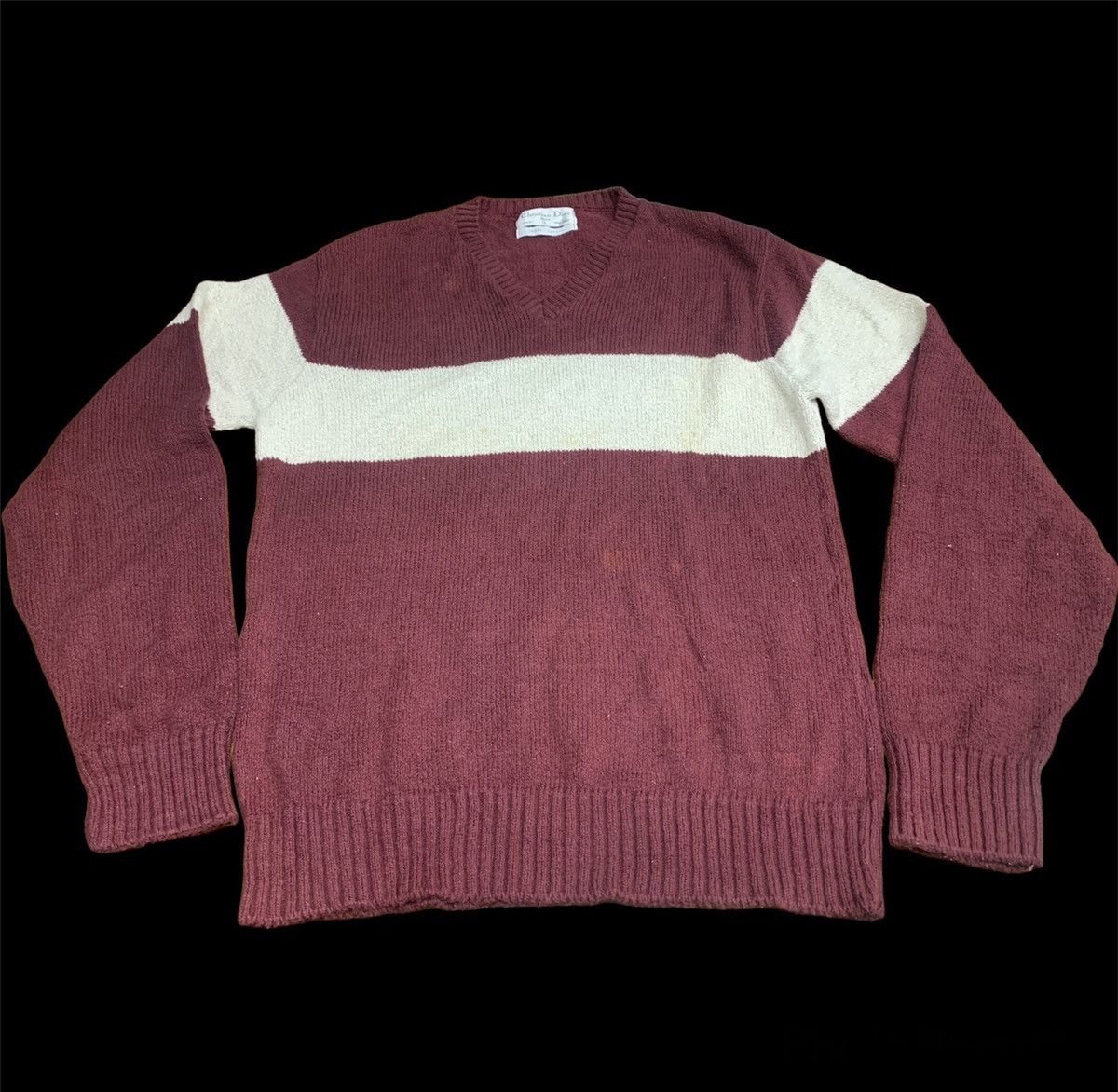 Christian Dior Monsieur × Designer × Dior Authentic Vintage CHRISTIAN DIOR Knit Actif Crewneck Size US L / EU 52-54 / 3 - 5 Thumbnail