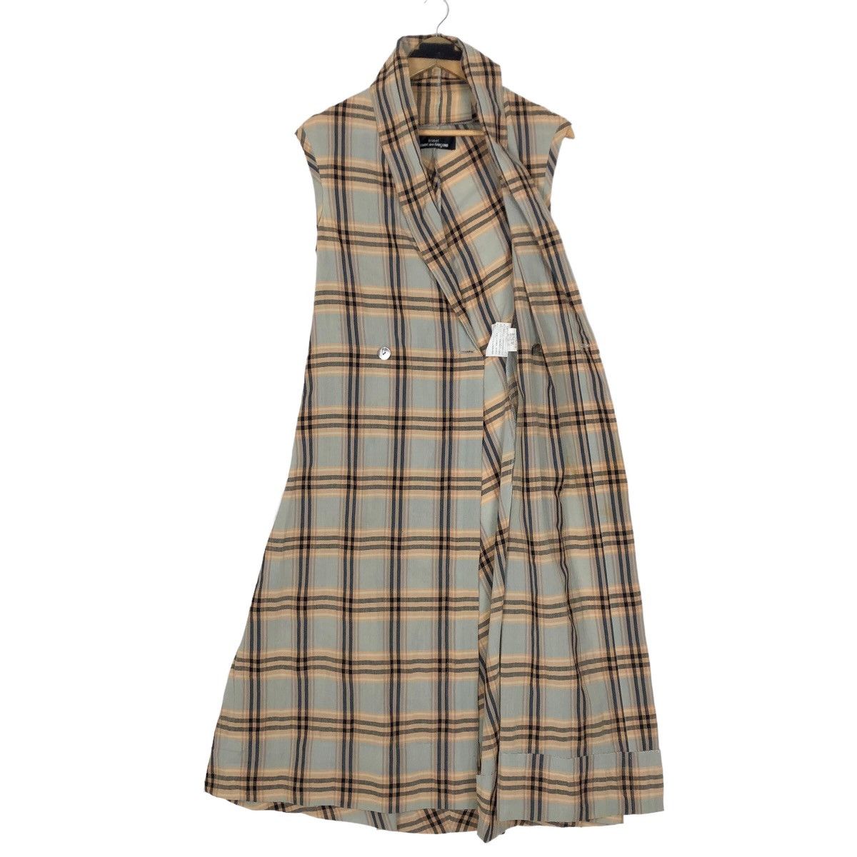 Comme des Garcons Vintage 1997 S/S Tricot Comme Des Garcons Plaid Maxi Dress Size XS / US 0-2 / IT 36-38 - 22 Thumbnail