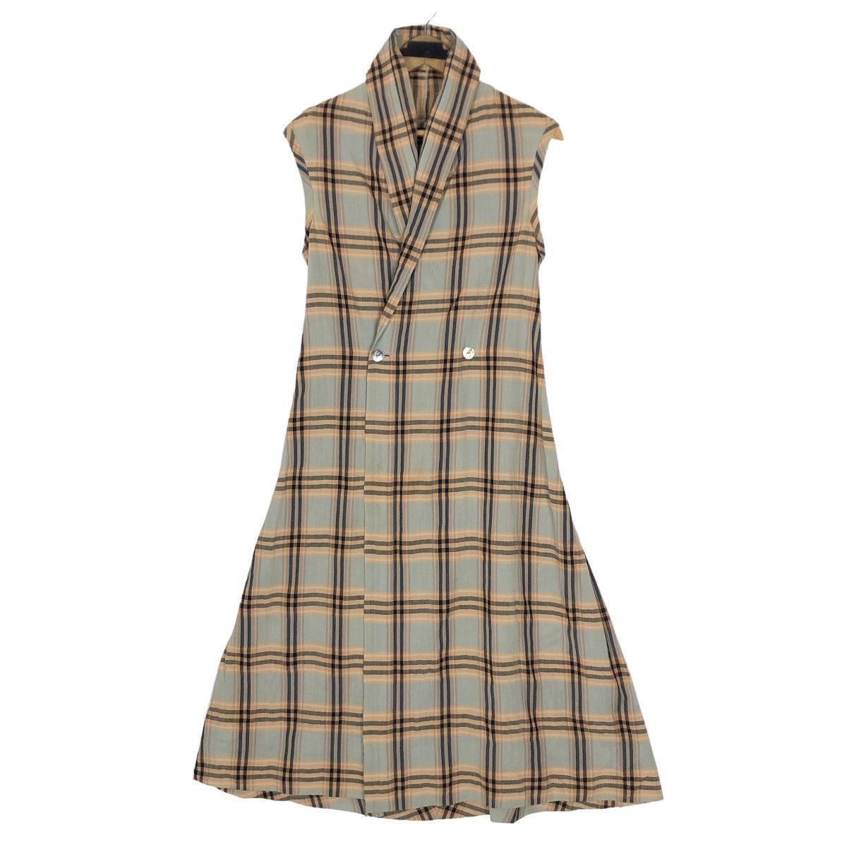 Comme des Garcons Vintage 1997 S/S Tricot Comme Des Garcons Plaid Maxi Dress Size XS / US 0-2 / IT 36-38 - 19 Thumbnail