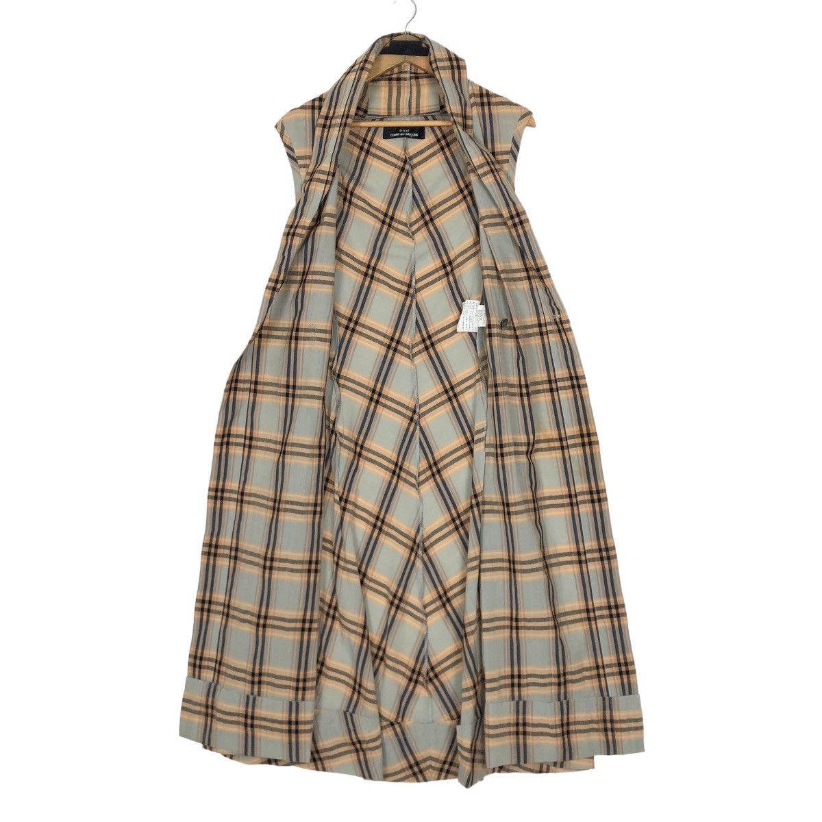 Comme des Garcons Vintage 1997 S/S Tricot Comme Des Garcons Plaid Maxi Dress Size XS / US 0-2 / IT 36-38 - 5 Thumbnail