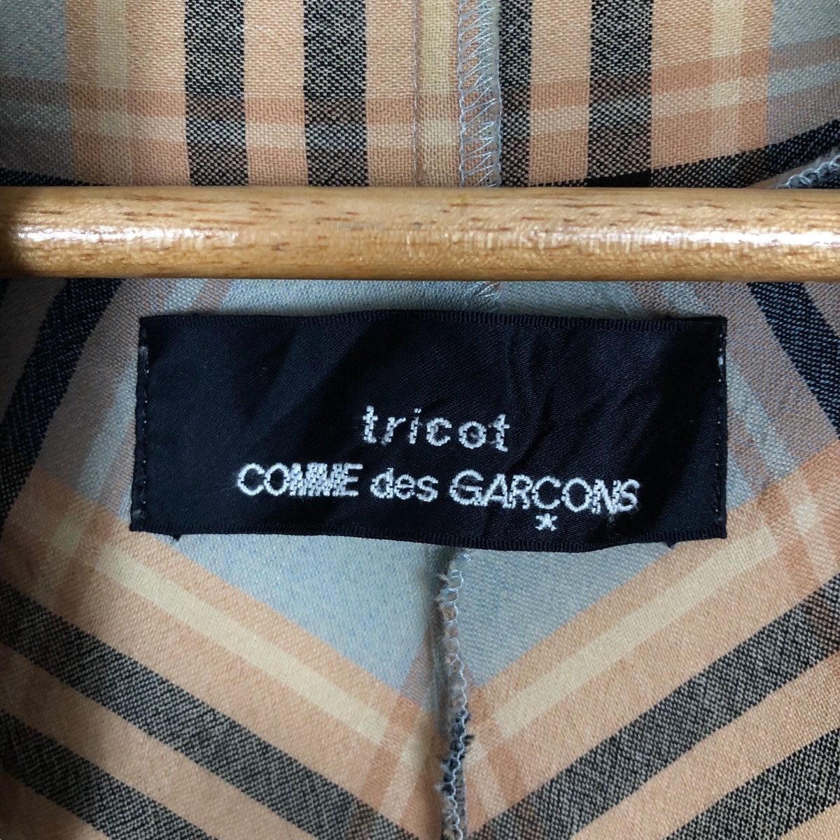 Comme des Garcons Vintage 1997 S/S Tricot Comme Des Garcons Plaid Maxi Dress Size XS / US 0-2 / IT 36-38 - 16 Thumbnail