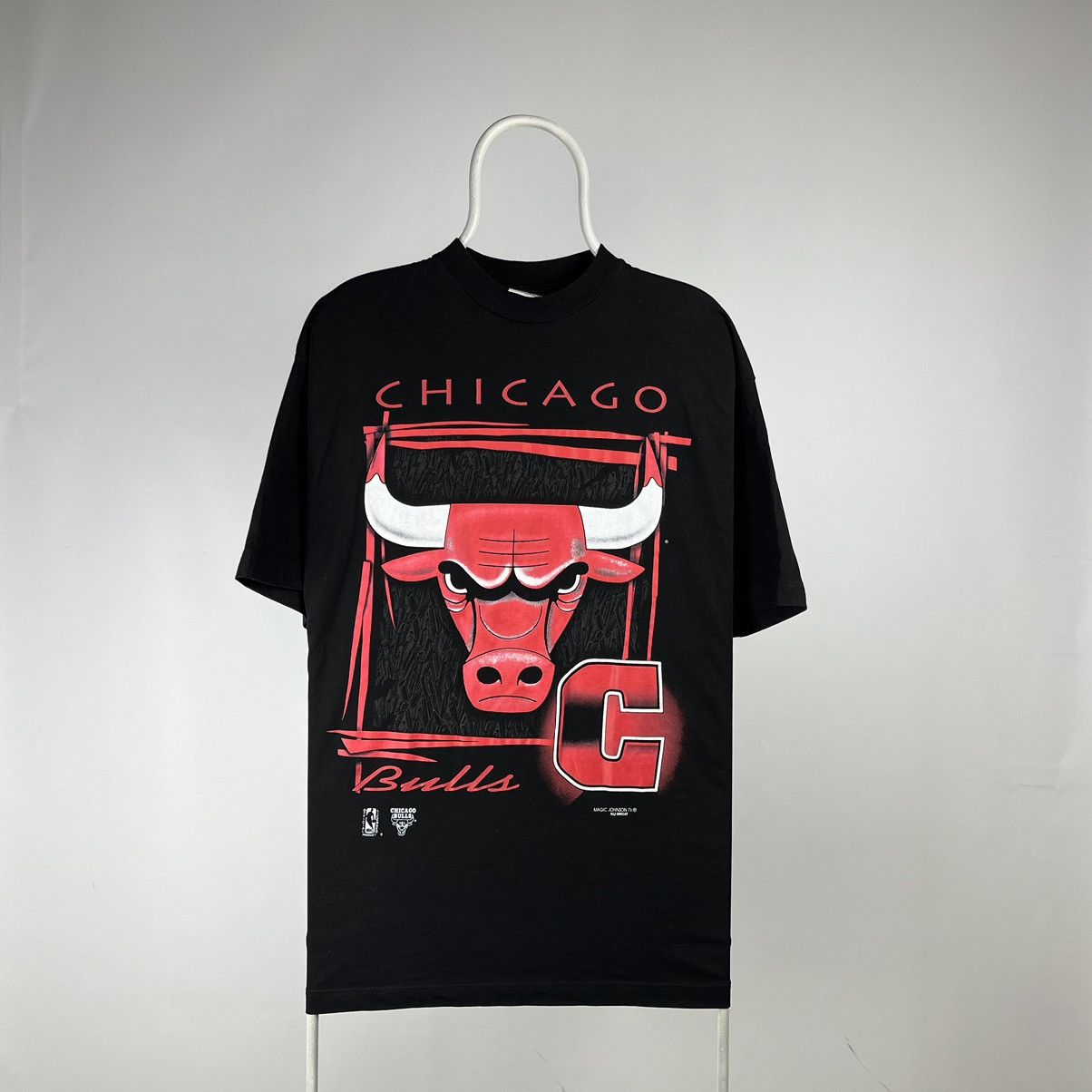 NBA Vintage Chicago bulls T-shirt magic Johnson size Medium Size US M / EU 48-50 / 2 - 1 Thumbnail