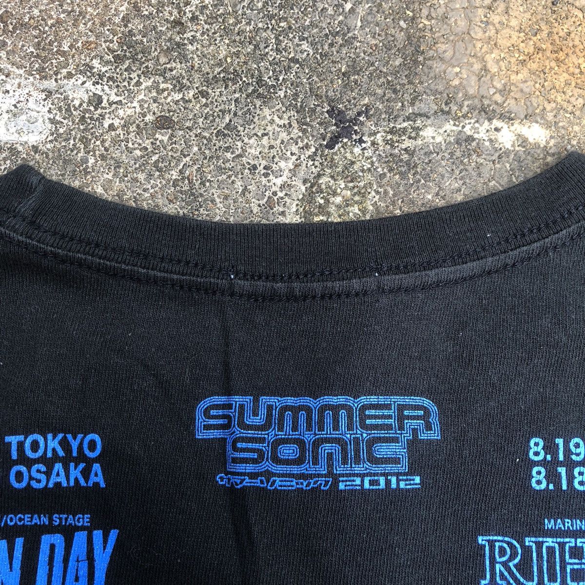 Band Tees × Vintage 🔥Rare🔥🇯🇵2012 Summer Sonic Music Festival Famous Band Concert Size US S / EU 44-46 / 1 - 5 Thumbnail