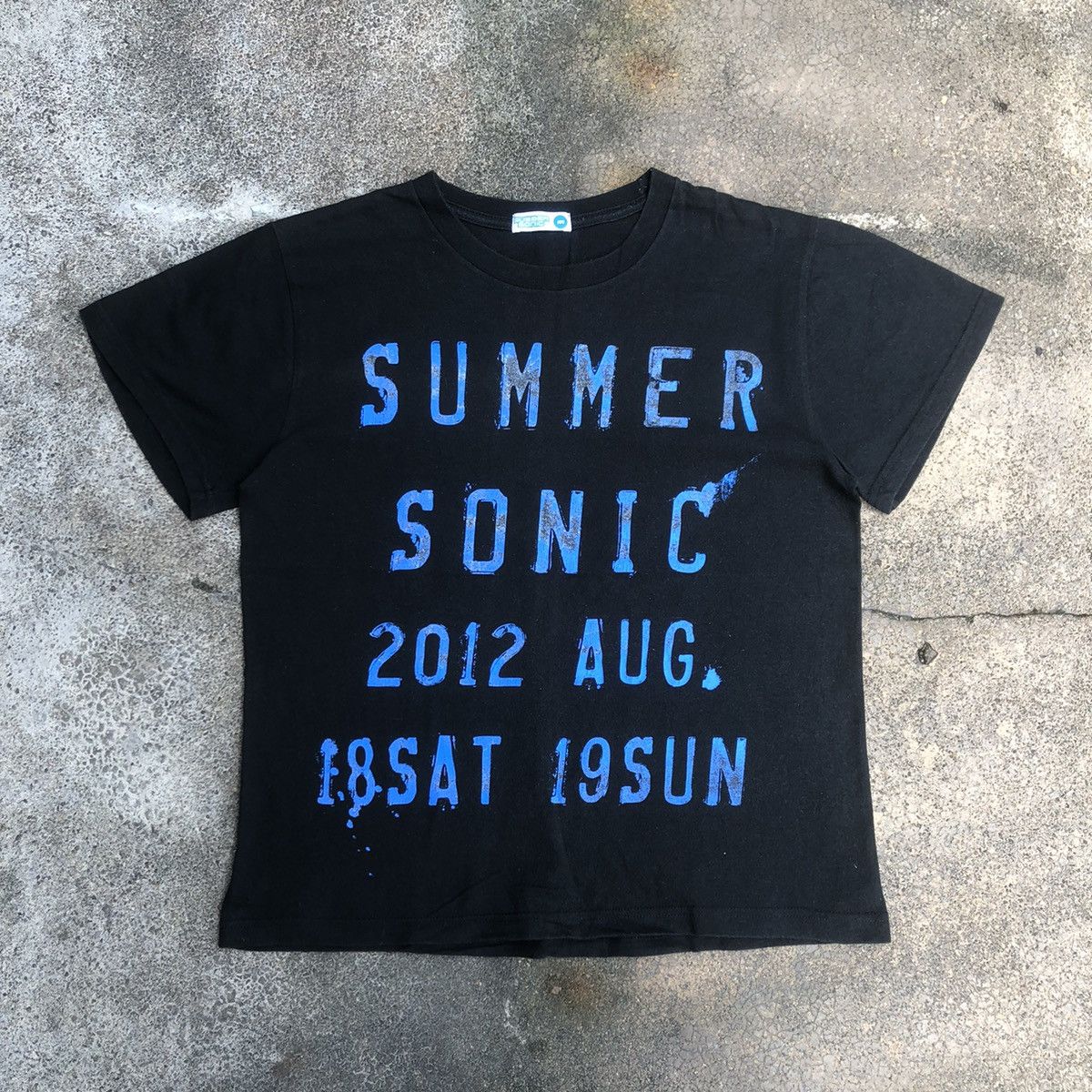 Band Tees × Vintage 🔥Rare🔥🇯🇵2012 Summer Sonic Music Festival Famous Band Concert Size US S / EU 44-46 / 1 - 1 Thumbnail