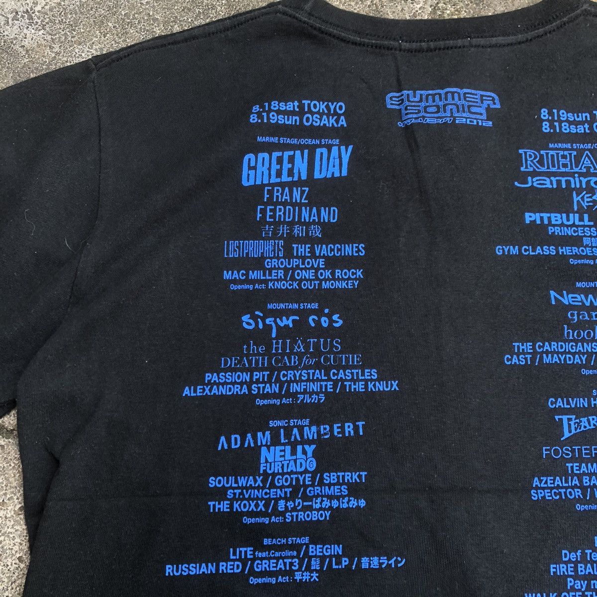 Band Tees × Vintage 🔥Rare🔥🇯🇵2012 Summer Sonic Music Festival Famous Band Concert Size US S / EU 44-46 / 1 - 7 Thumbnail