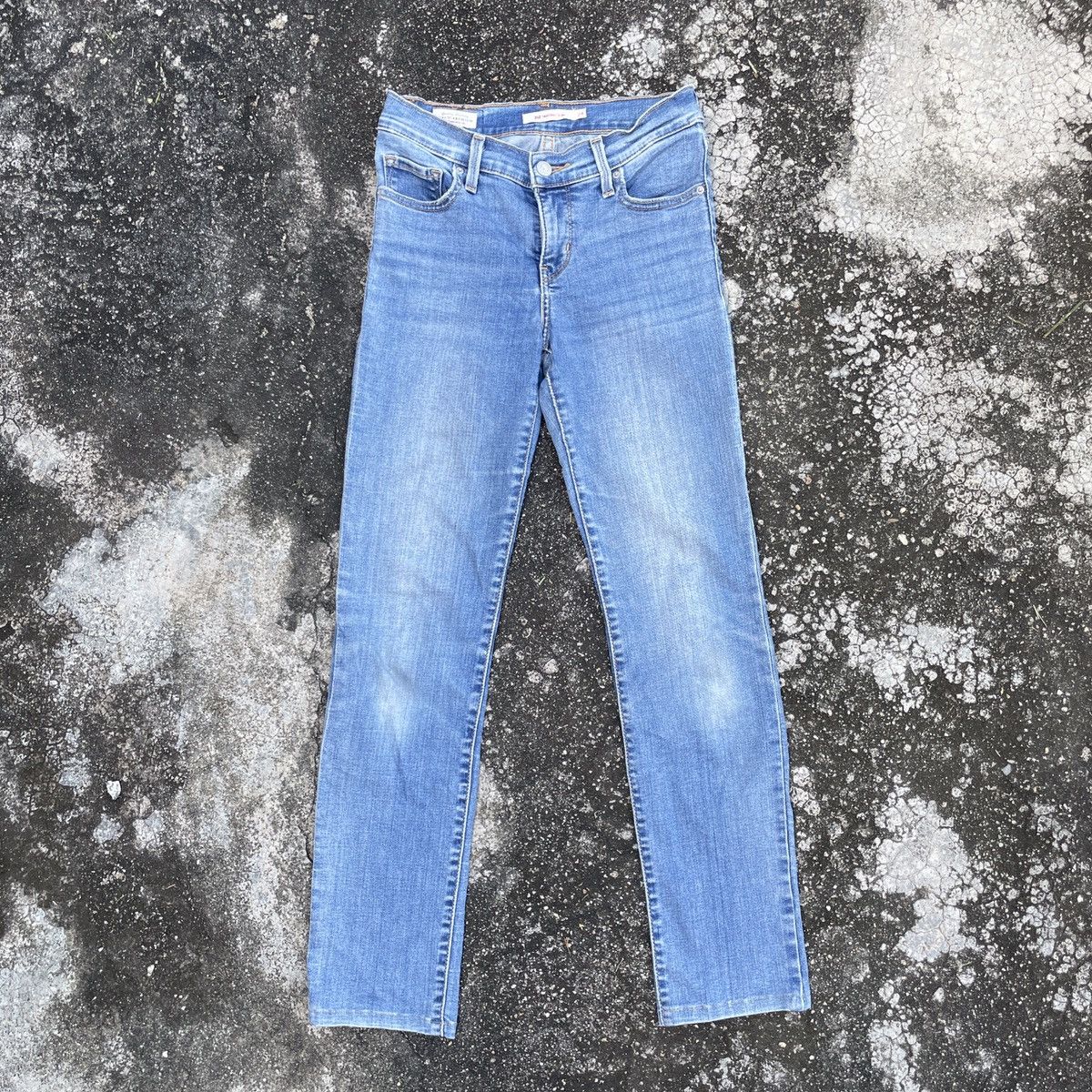 Japanese Brand Vintage Levis Big E Denim Jeans Size 27" / US 4 / IT 40 - 1 Thumbnail