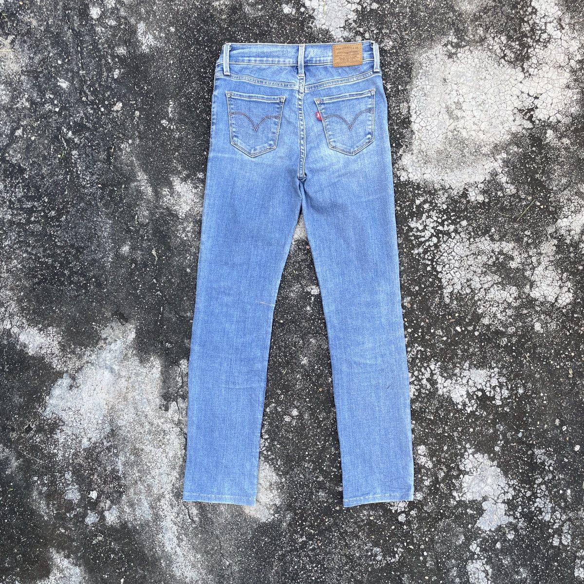 Japanese Brand Vintage Levis Big E Denim Jeans Size 27" / US 4 / IT 40 - 7 Thumbnail