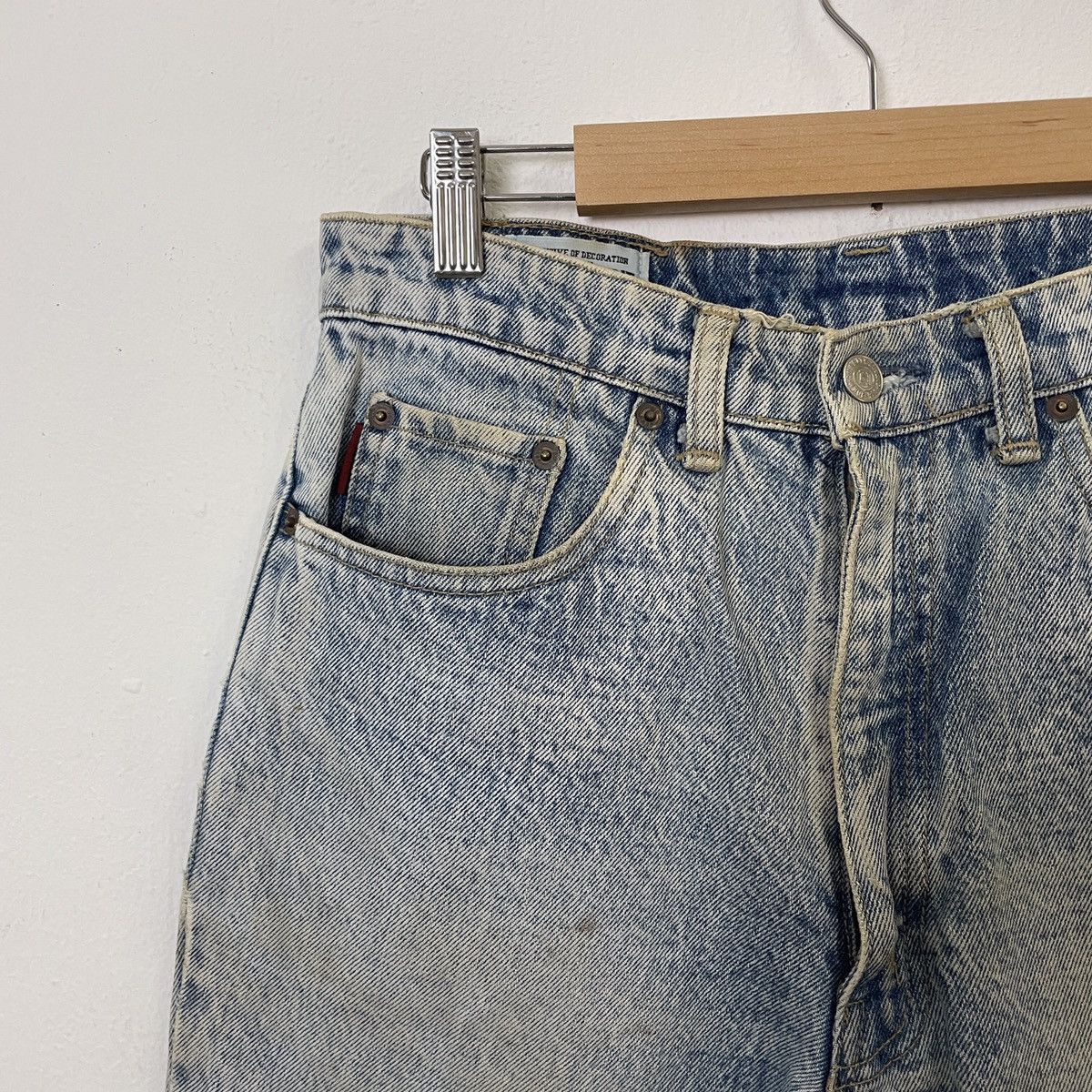 Big John Vintage Big John Distressed Denim Pants Size US 30 / EU 46 - 3 Thumbnail