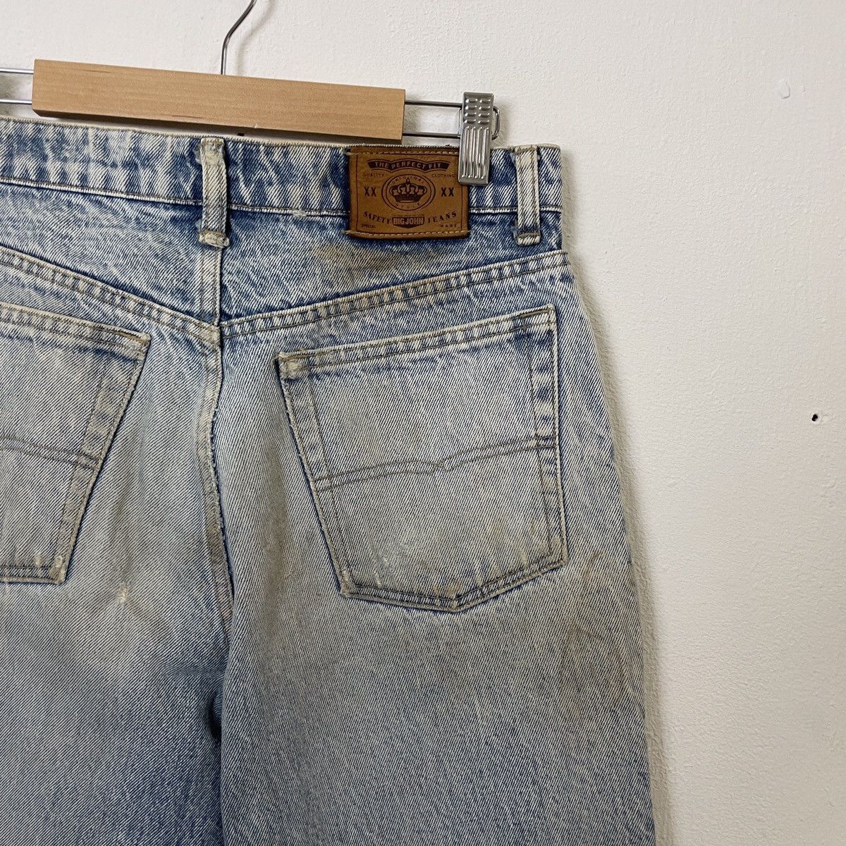 Big John Vintage Big John Distressed Denim Pants Size US 30 / EU 46 - 7 Thumbnail