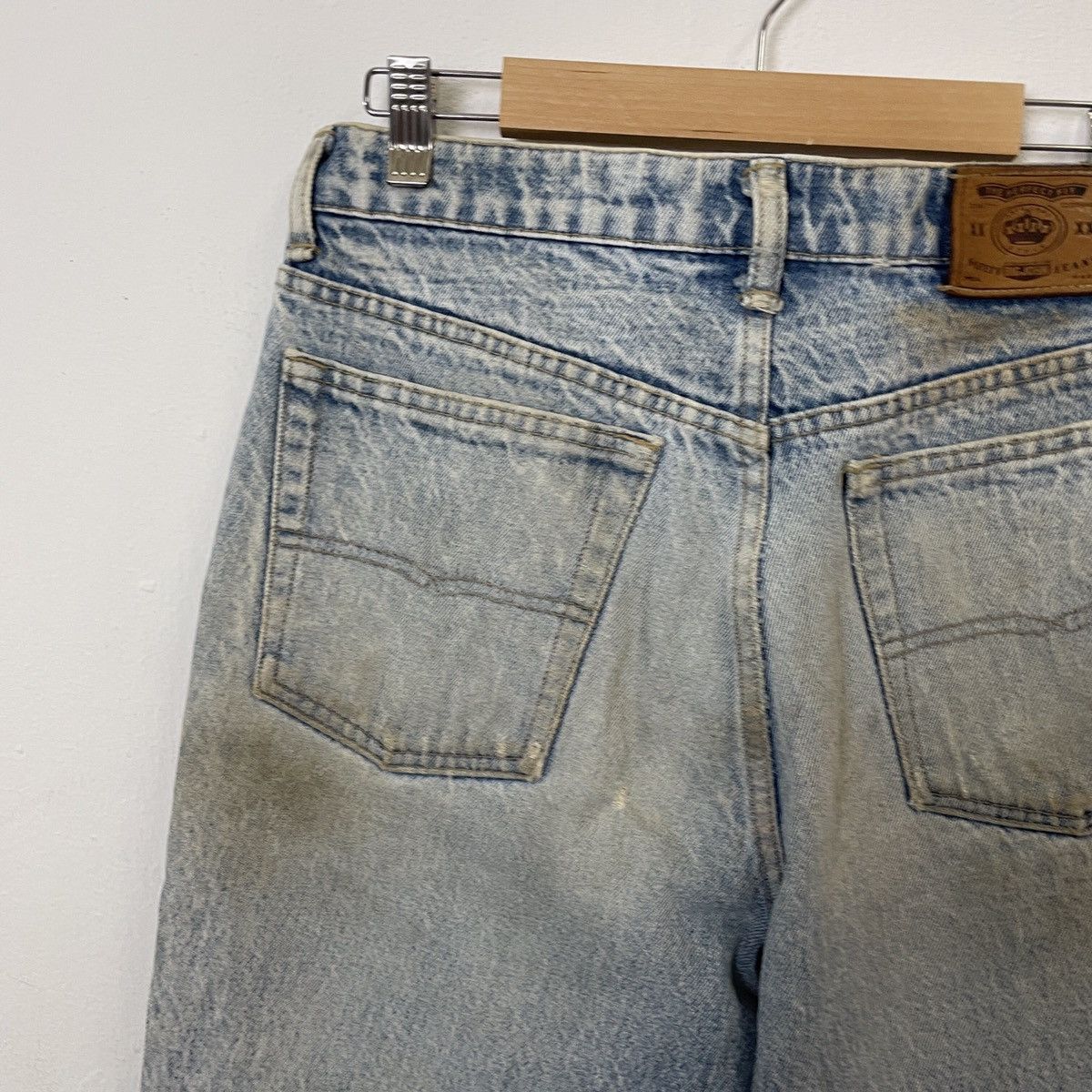 Big John Vintage Big John Distressed Denim Pants Size US 30 / EU 46 - 8 Thumbnail