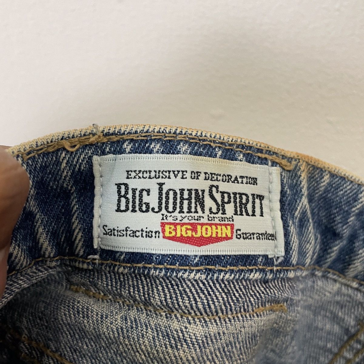 Big John Vintage Big John Distressed Denim Pants Size US 30 / EU 46 - 11 Thumbnail