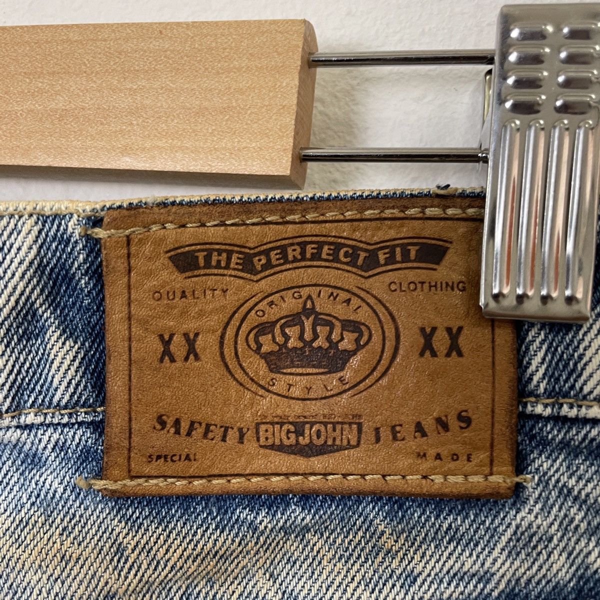 Big John Vintage Big John Distressed Denim Pants Size US 30 / EU 46 - 10 Thumbnail