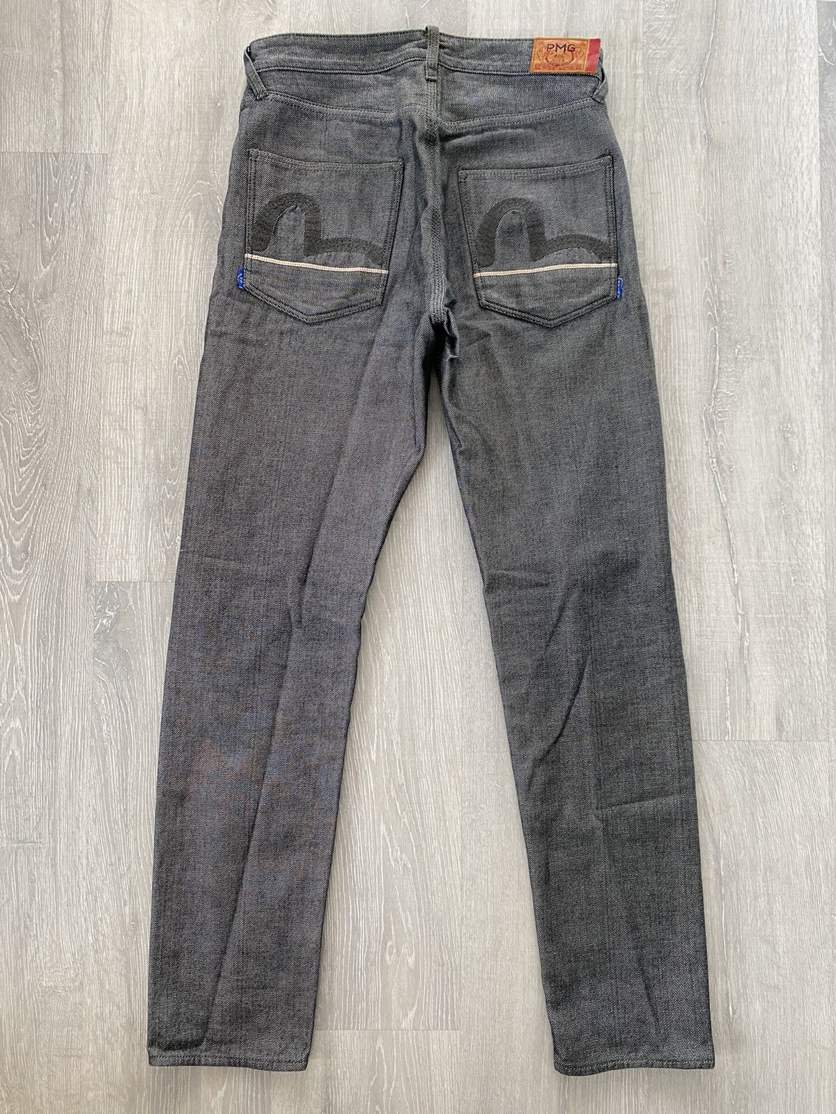 image of Evisu Jeans Vintage Selvedge Grey Black Seagulls Japan Pmg, Men's (Size 29)