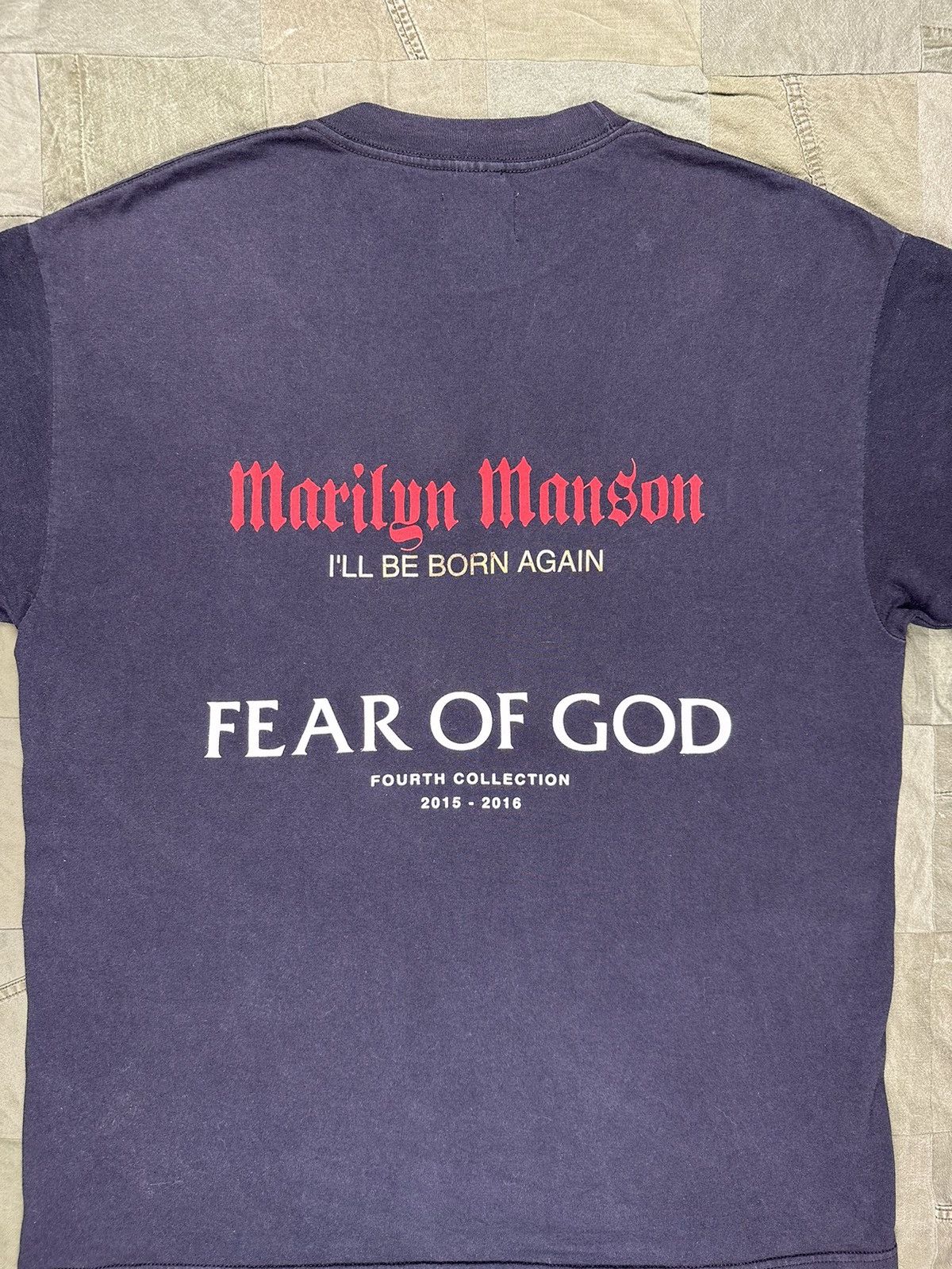 Fear of God Resurrected Manson Tee Size US L / EU 52-54 / 3 - 5 Thumbnail