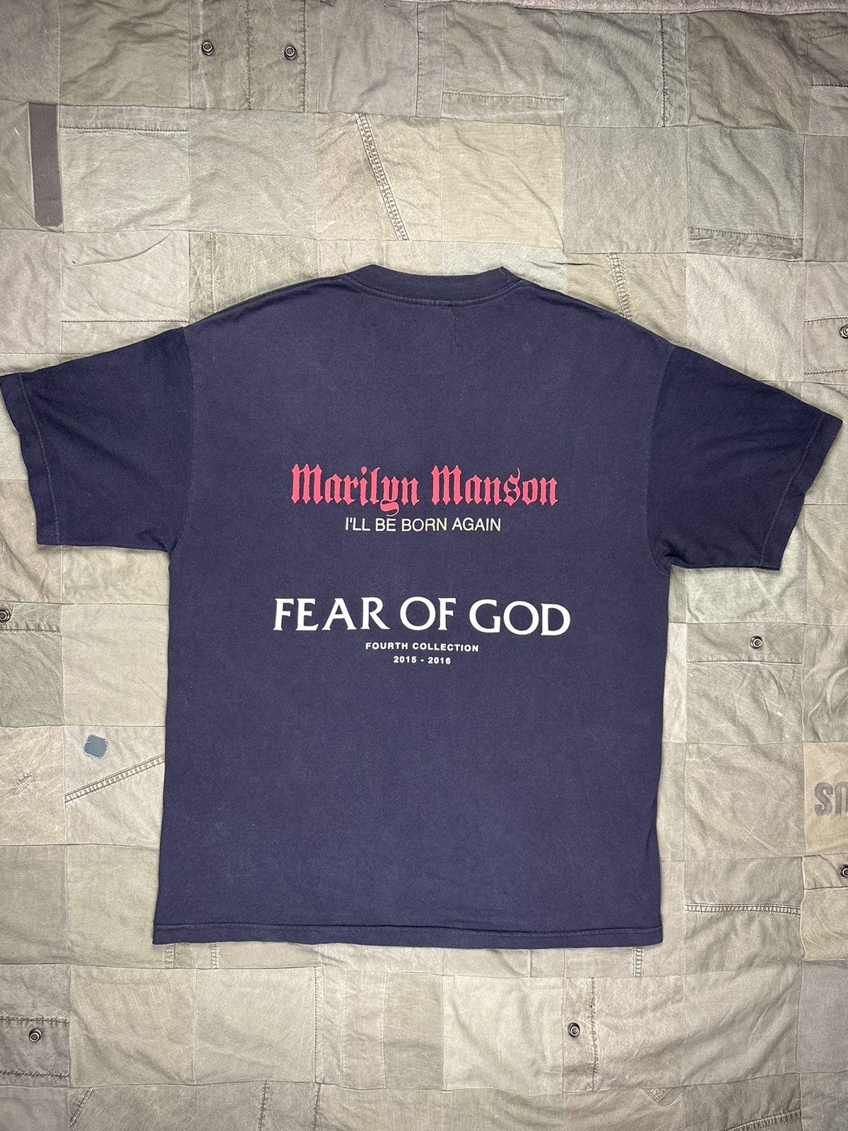 Fear of God Resurrected Manson Tee Size US L / EU 52-54 / 3 - 4 Thumbnail
