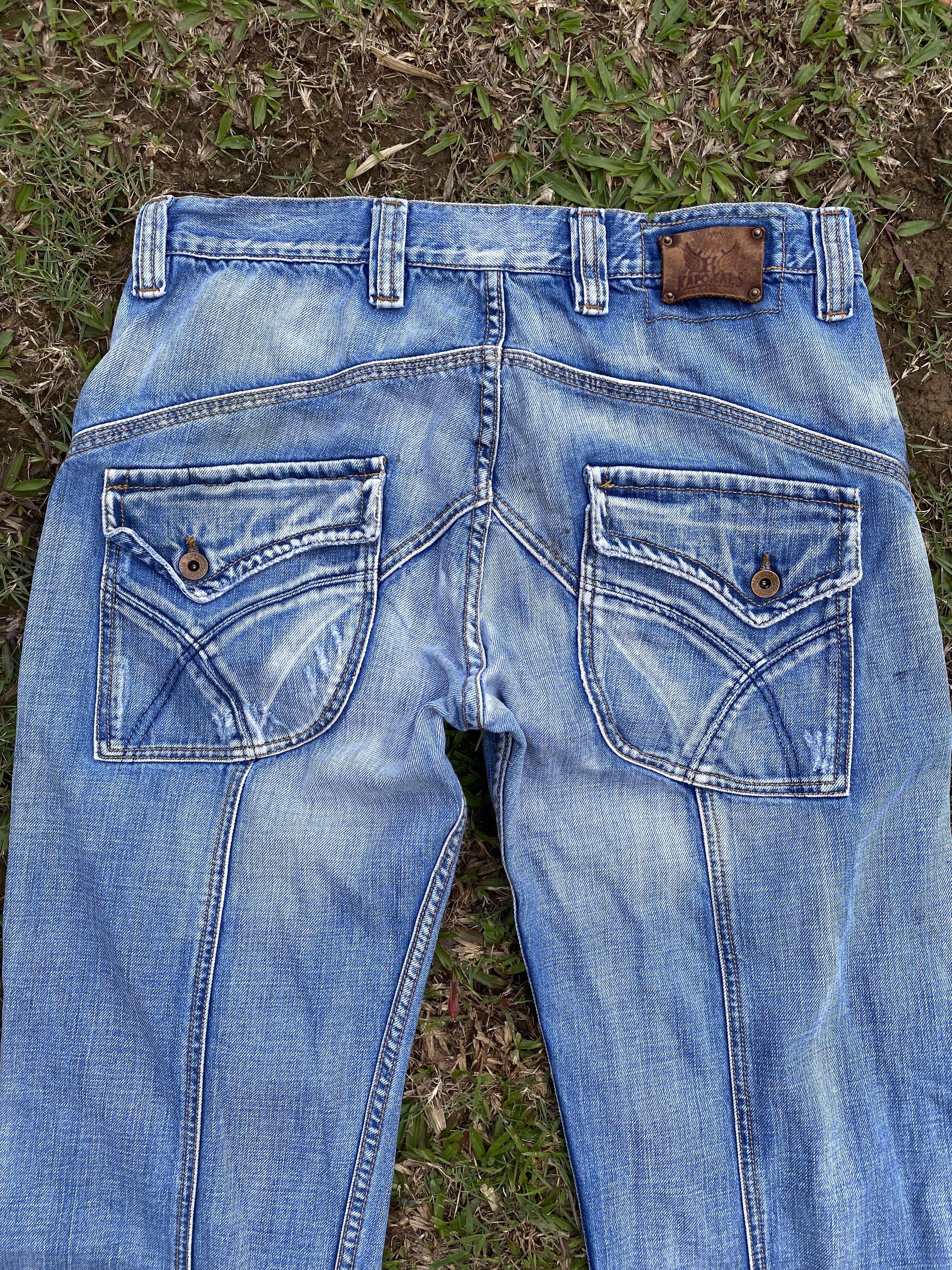 Affliction × If Six Was Nine Distressed Japanese Bush Pants Jeans Size US 34 / EU 50 - 8 Thumbnail