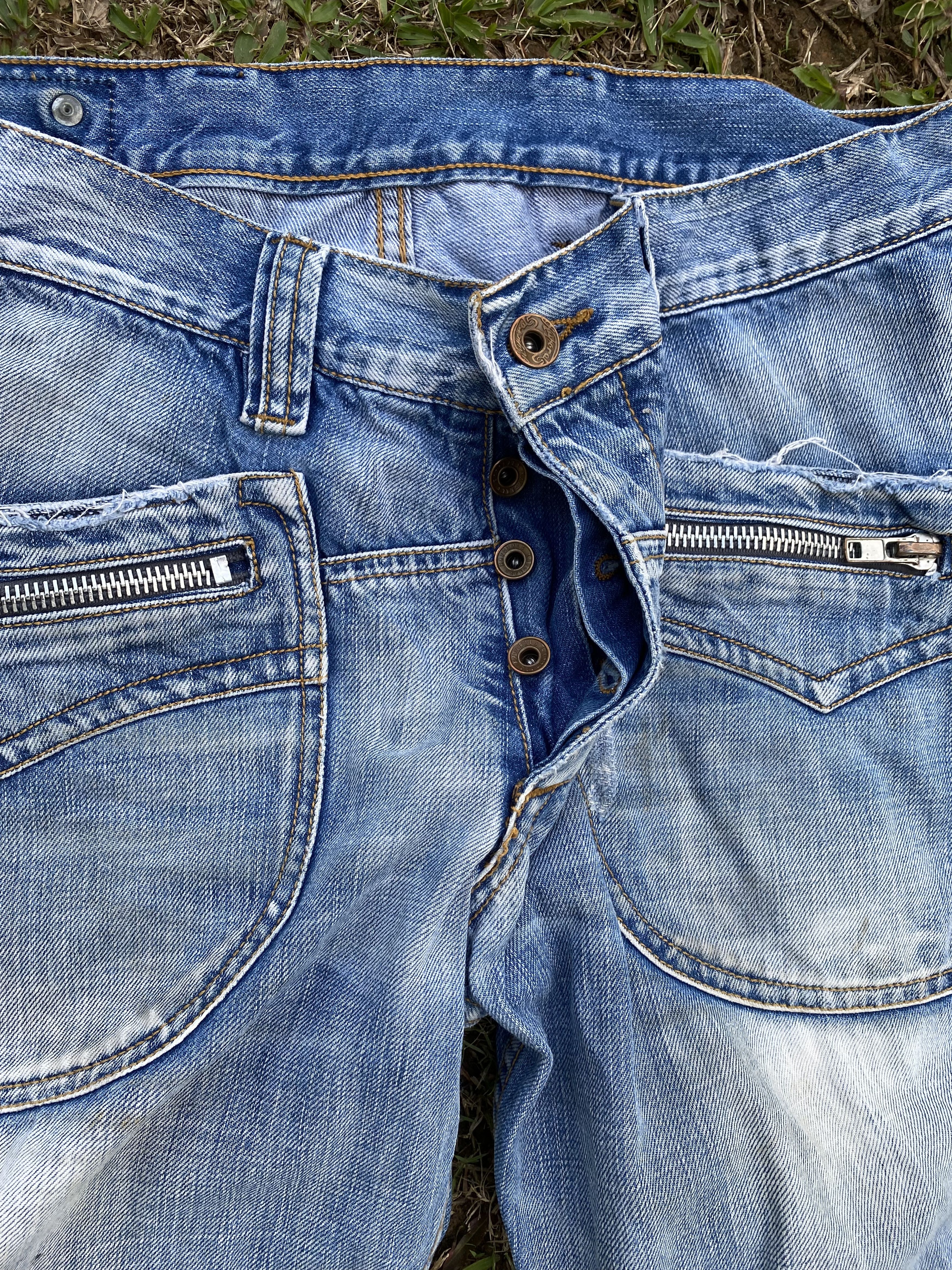 Affliction × If Six Was Nine Distressed Japanese Bush Pants Jeans Size US 34 / EU 50 - 5 Thumbnail