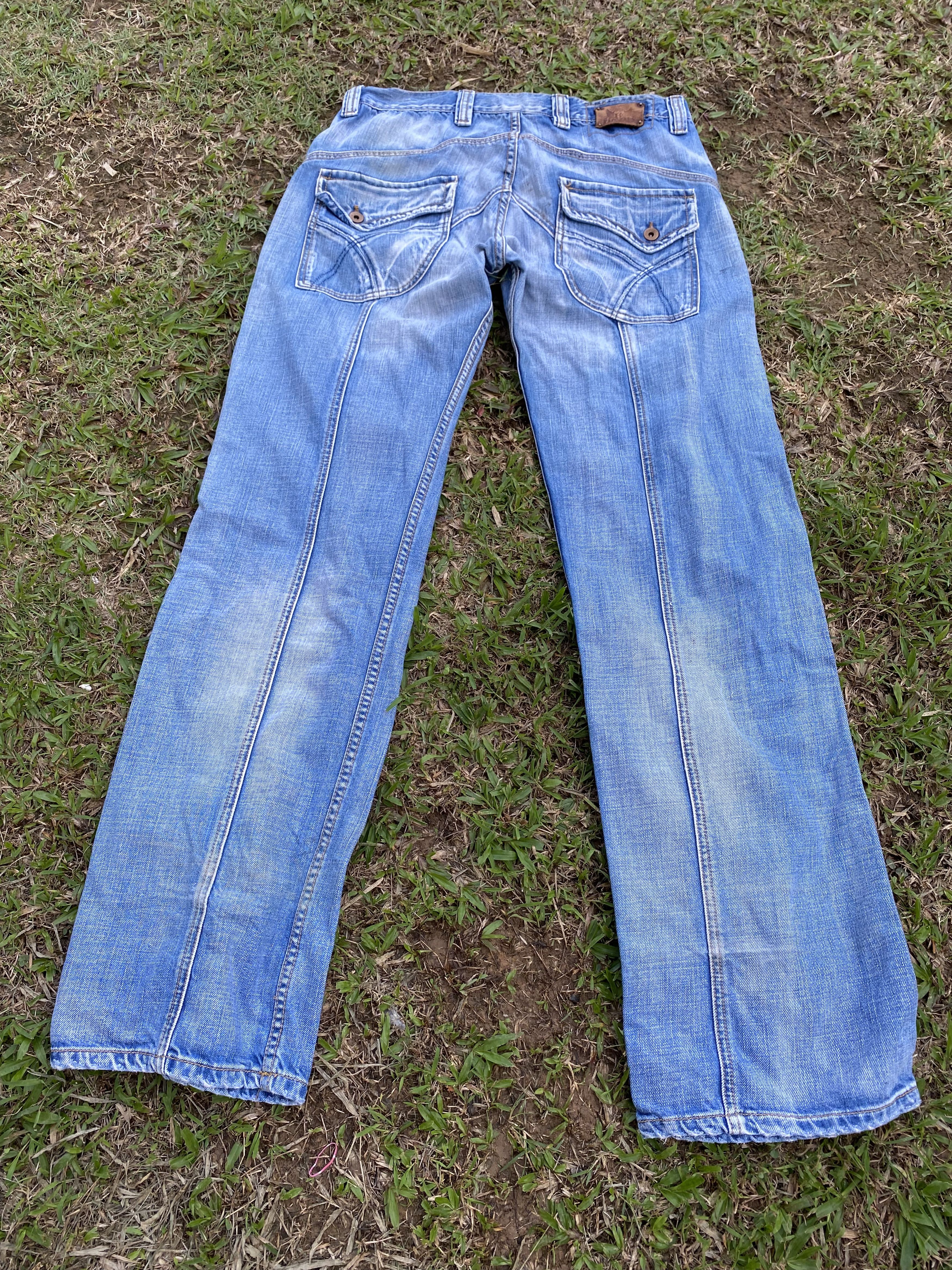 Affliction × If Six Was Nine Distressed Japanese Bush Pants Jeans Size US 34 / EU 50 - 7 Thumbnail