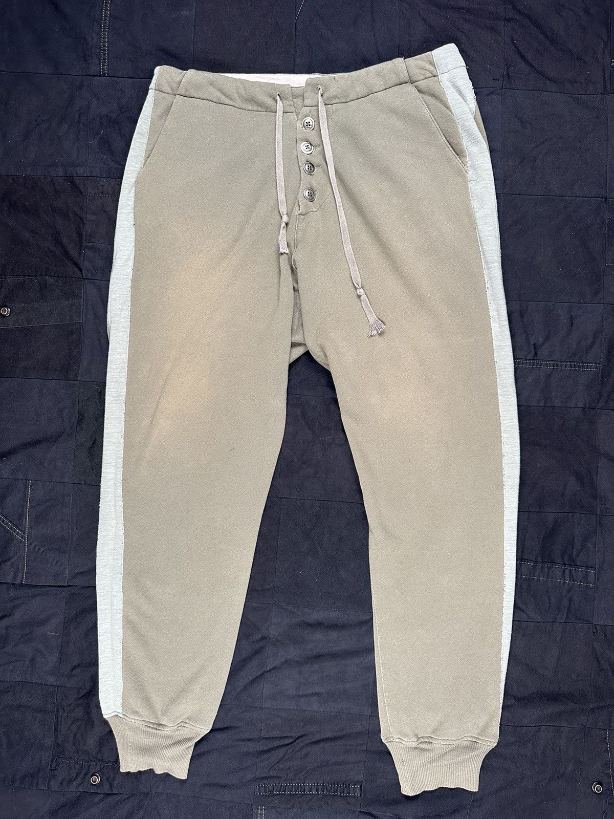 Greg Lauren Side Stripe Sweatpants Size US 32 / EU 48 - 1 Thumbnail