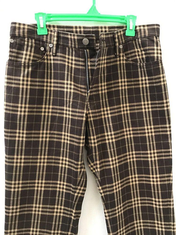 Burberry × Burberry Prorsum Burberry London Blue Label Nova Check Brown Tartan Size US 32 / EU 48 - 6 Thumbnail