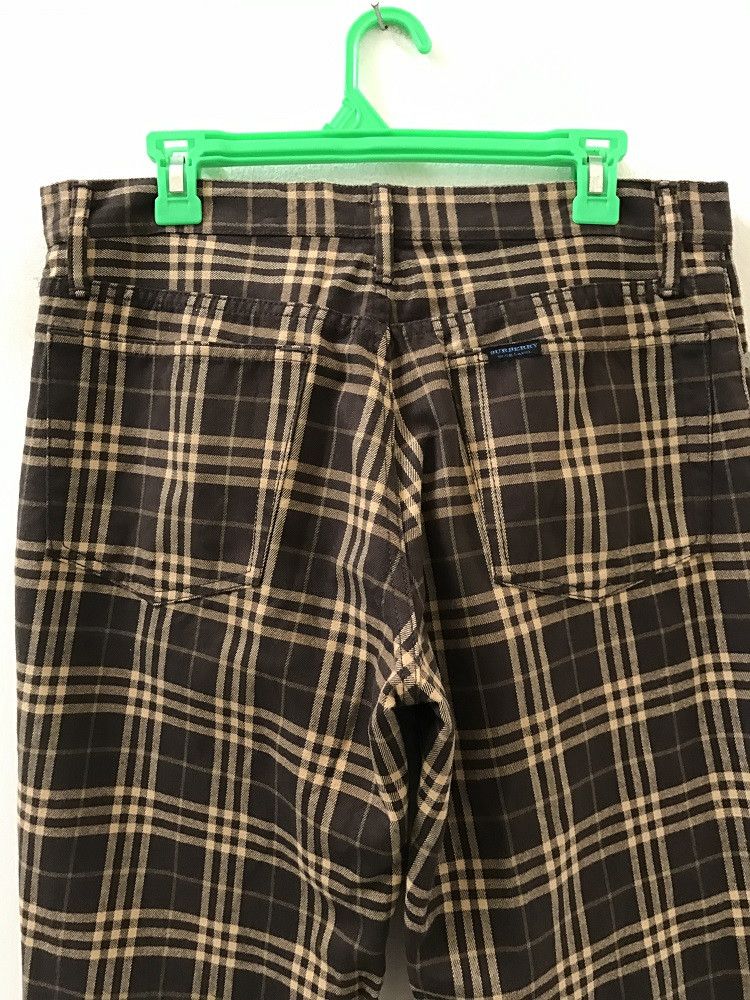 Burberry × Burberry Prorsum Burberry London Blue Label Nova Check Brown Tartan Size US 32 / EU 48 - 9 Thumbnail