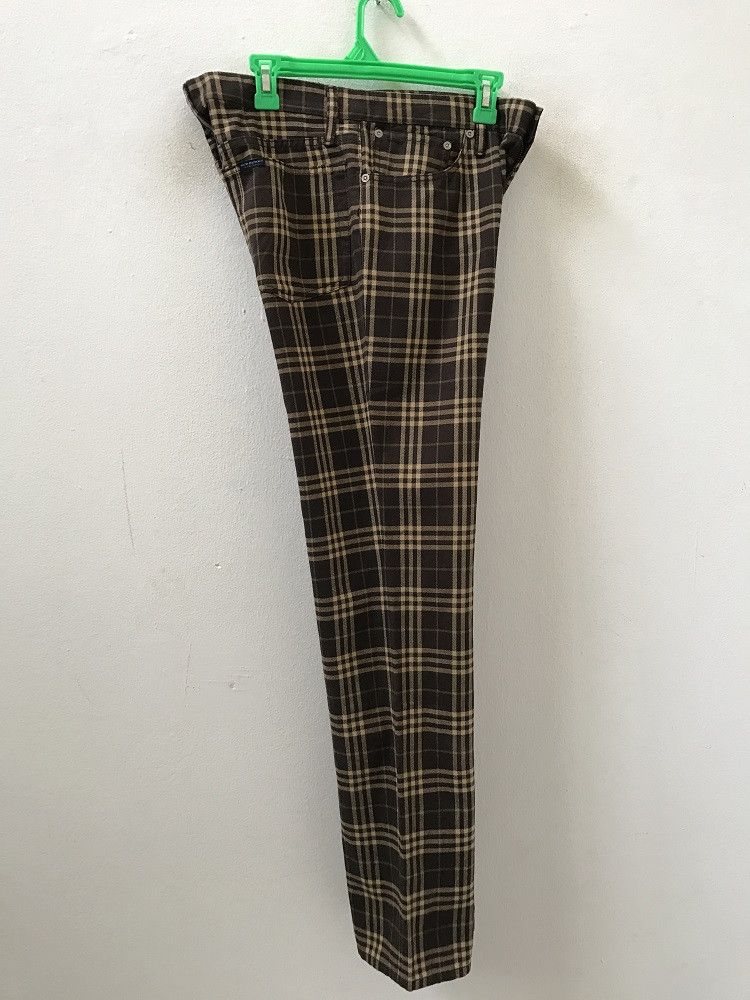 Burberry × Burberry Prorsum Burberry London Blue Label Nova Check Brown Tartan Size US 32 / EU 48 - 12 Thumbnail