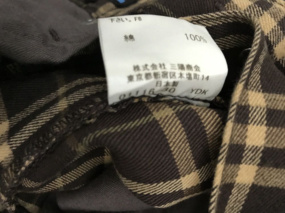 Burberry × Burberry Prorsum Burberry London Blue Label Nova Check Brown Tartan Size US 32 / EU 48 - 16 Thumbnail