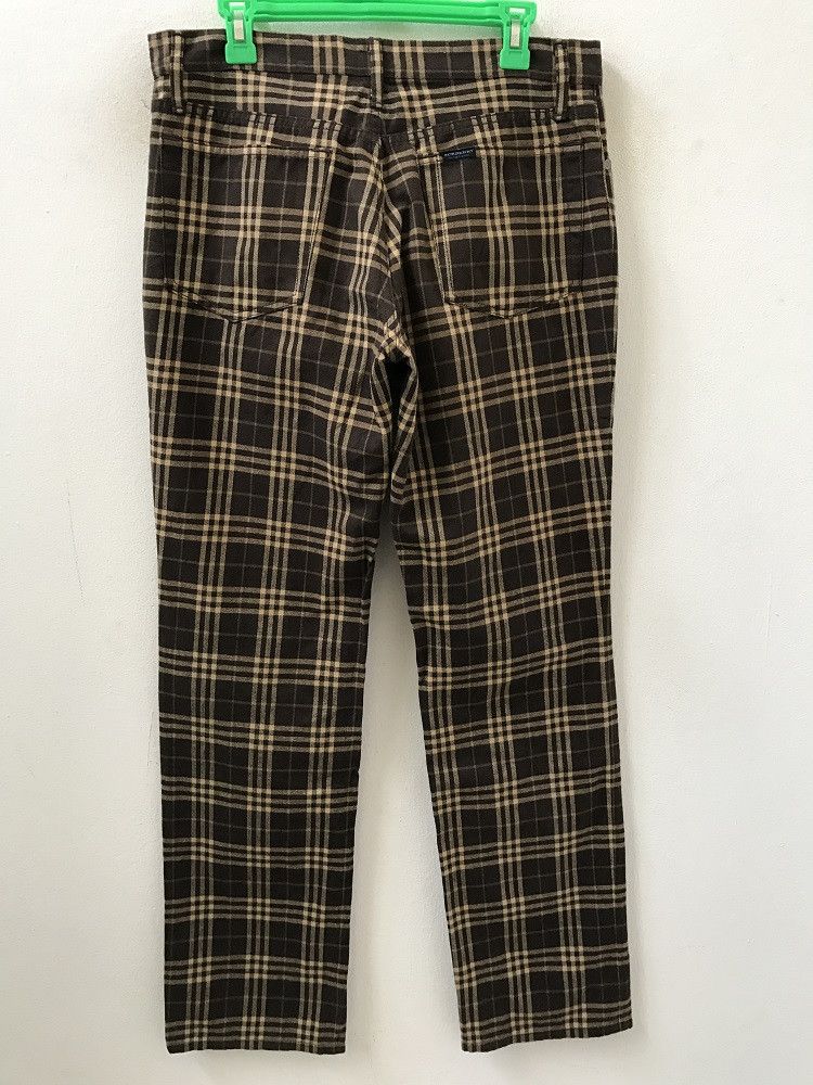 Burberry × Burberry Prorsum Burberry London Blue Label Nova Check Brown Tartan Size US 32 / EU 48 - 7 Thumbnail