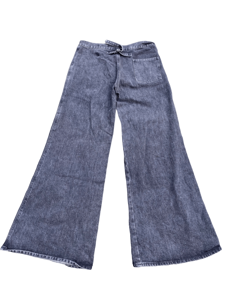 Affliction Baggy Super Flared Japanese Bush Pant Jeans Size US 31 - 2 Thumbnail