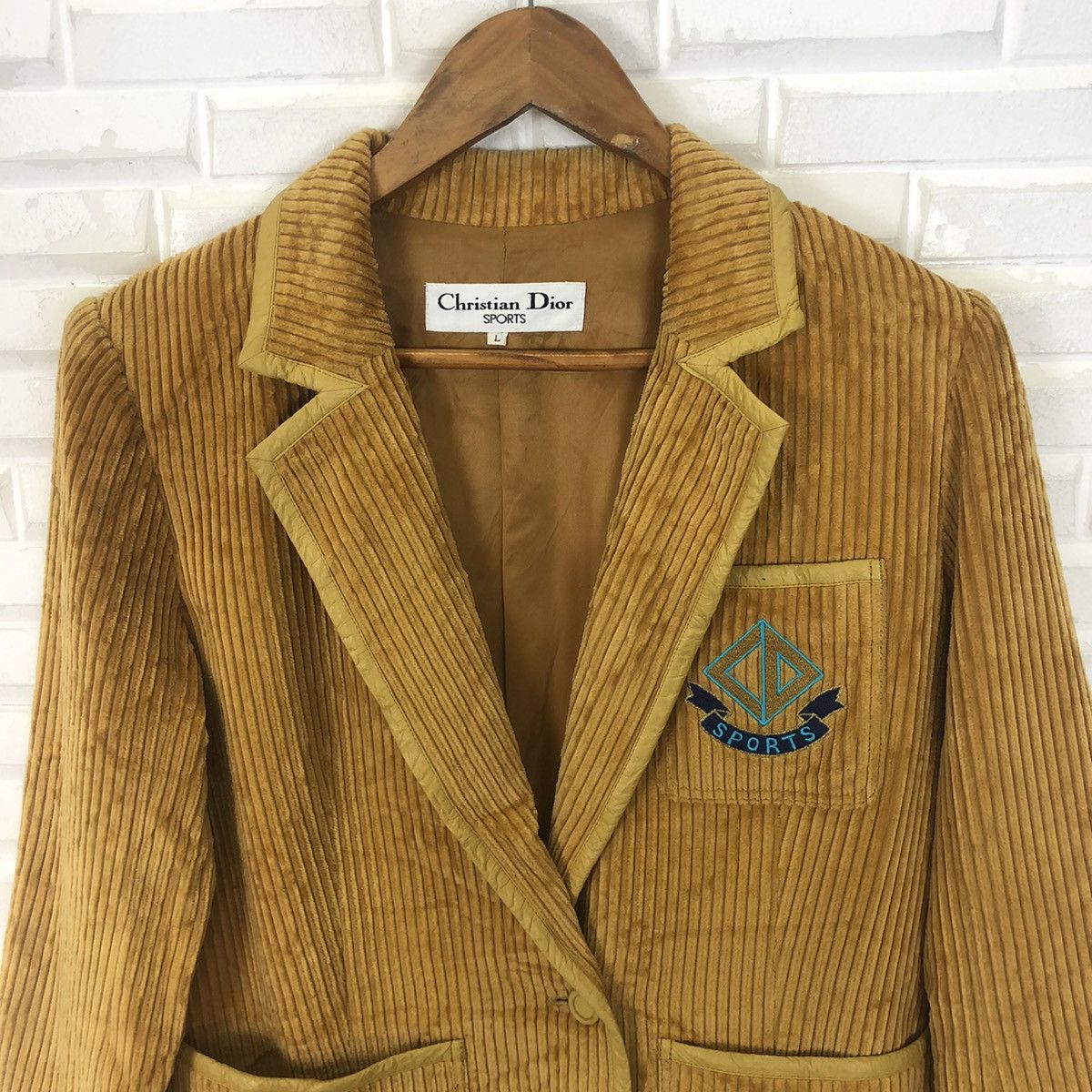 Designer CHRISTIAN DIOR SPORT CUDUROY VALVET JACKET Size US M / EU 48-50 / 2 - 5 Thumbnail